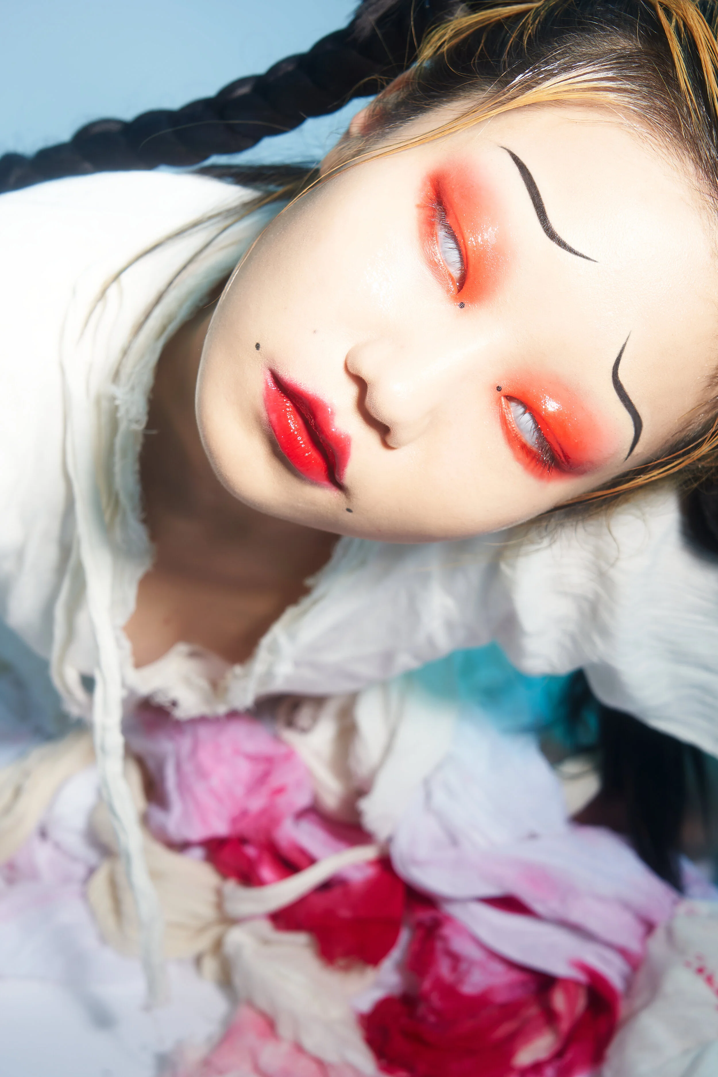 Photographer: Alex Lv Female Model/Fashion Designer/Makeup Artist/Hair Stylist: Jiaxuan Li