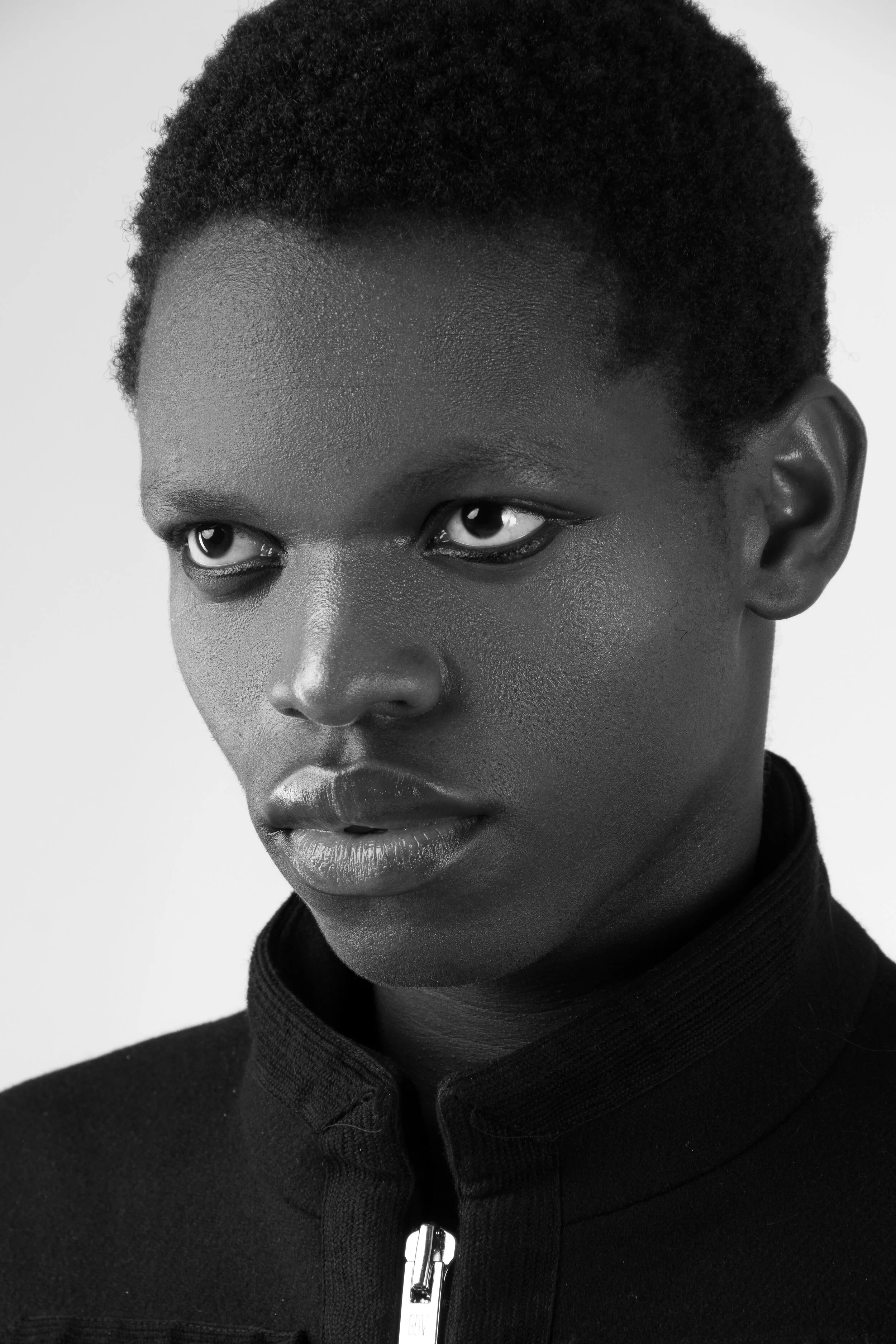 Photographer: Dario Tucci Wardrobe Credits: Black jacket : Gianbattista Valli for H & M Trousers & shirt : Zara Shoes : Cinzia Araia Necklace : yves saint laurent
