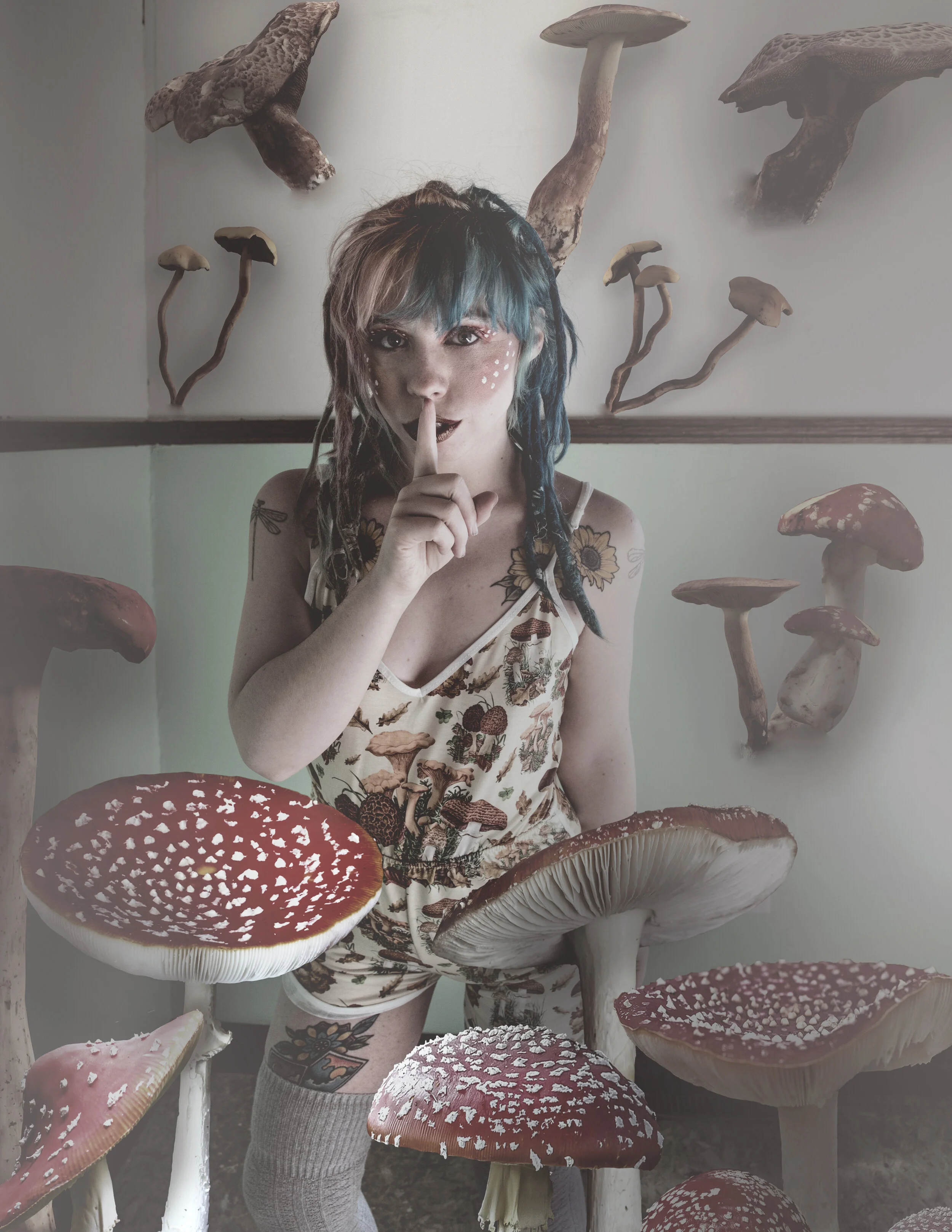 Female Model/Makeup Artist/Photographer/Retoucher: Renee Nicole Nickerson
