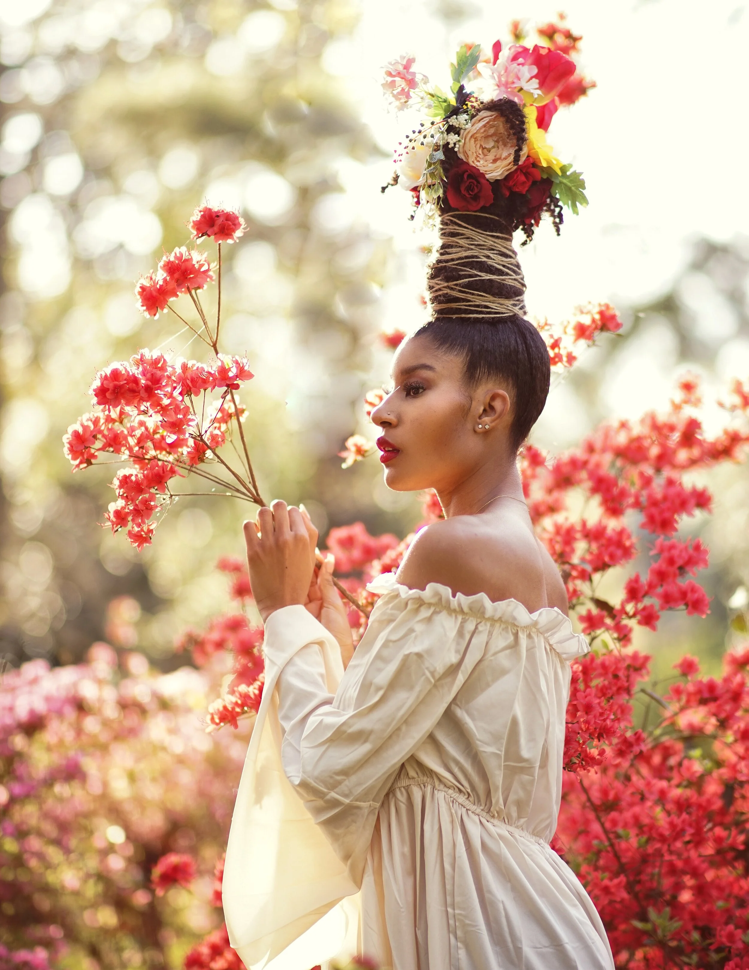 Photographer: Ciara Kelley Female Model: Channy Jasmyn Makeup Artist/Hair Stylist: Raesha Emerson