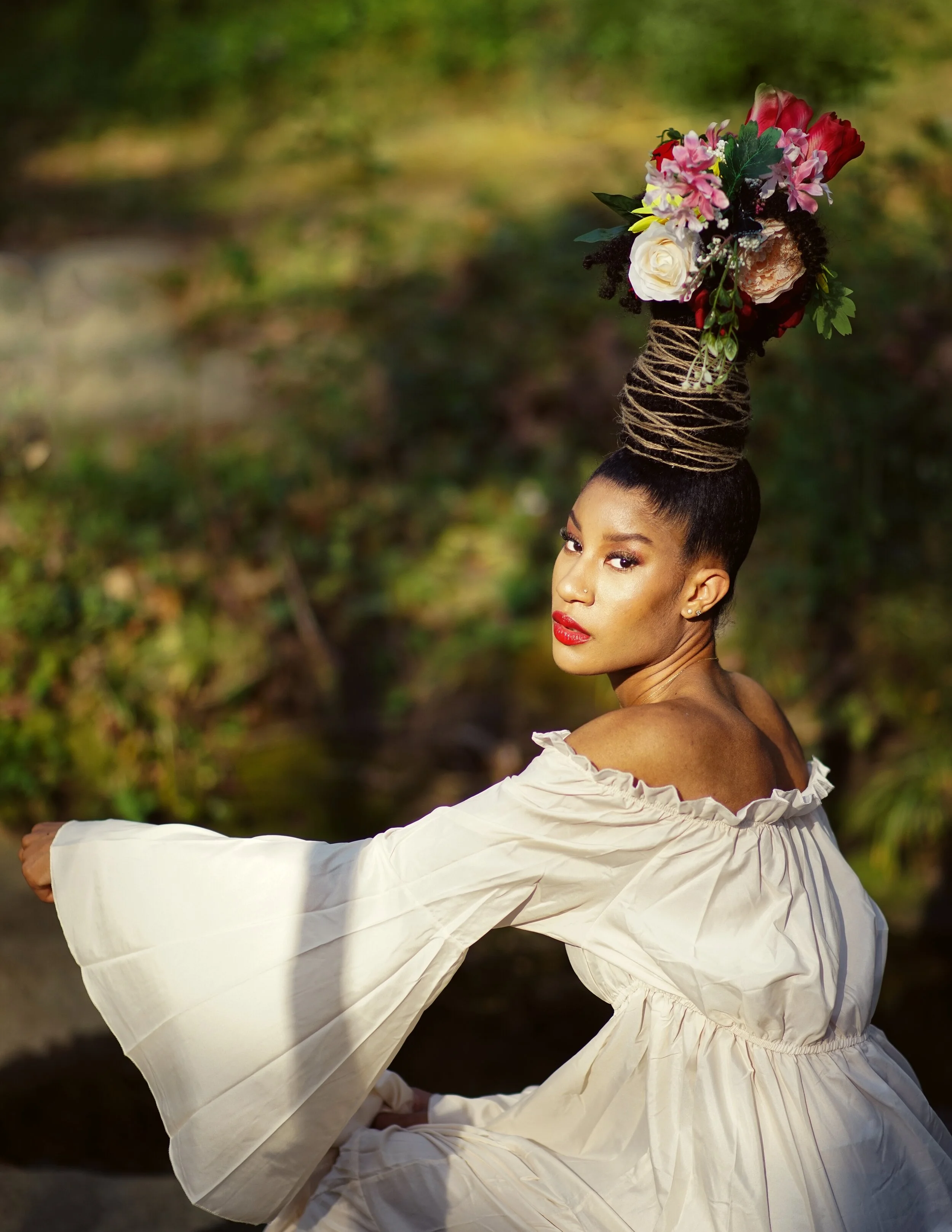 Photographer: Ciara Kelley Female Model: Channy Jasmyn Makeup Artist/Hair Stylist: Raesha Emerson