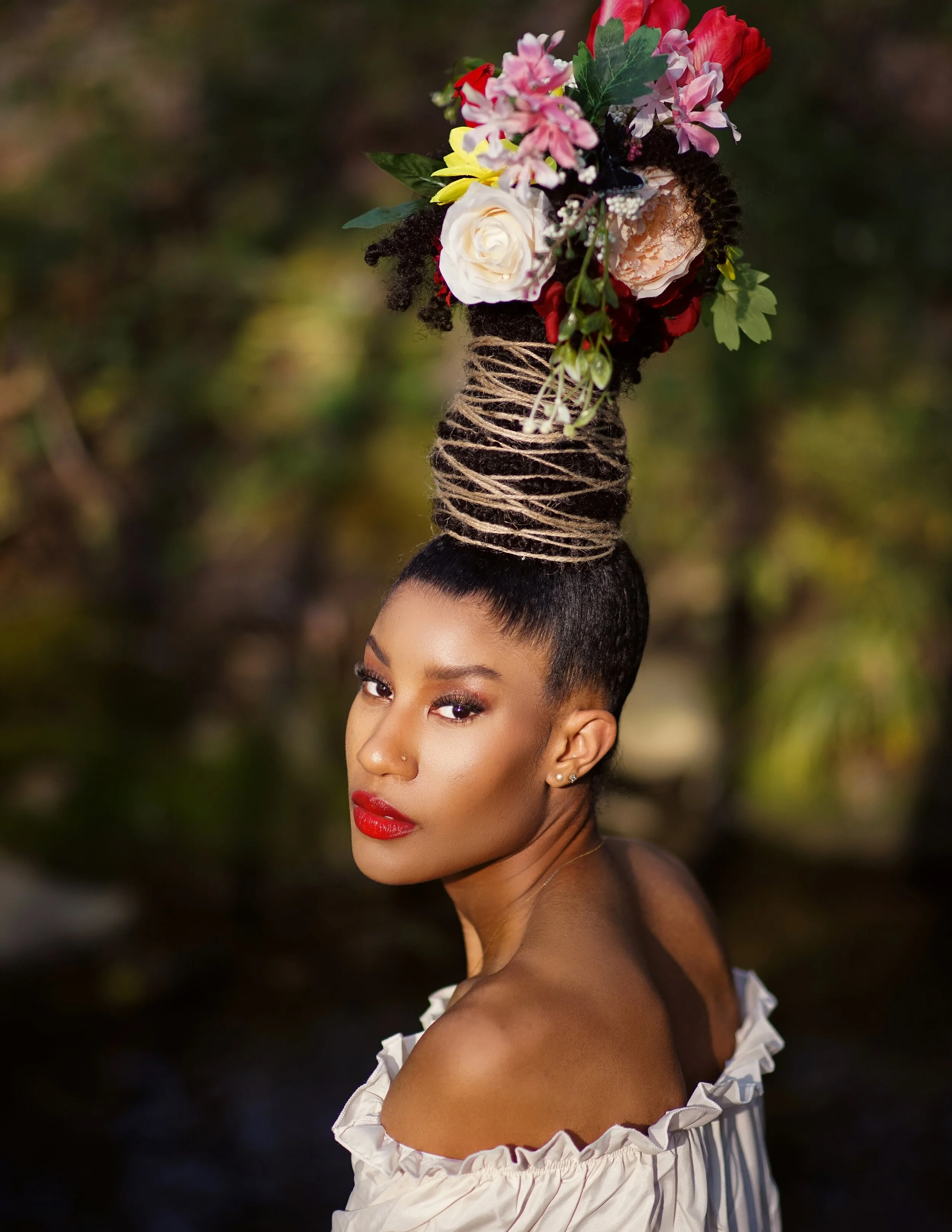 Photographer: Ciara Kelley Female Model: Channy Jasmyn Makeup Artist/Hair Stylist: Raesha Emerson