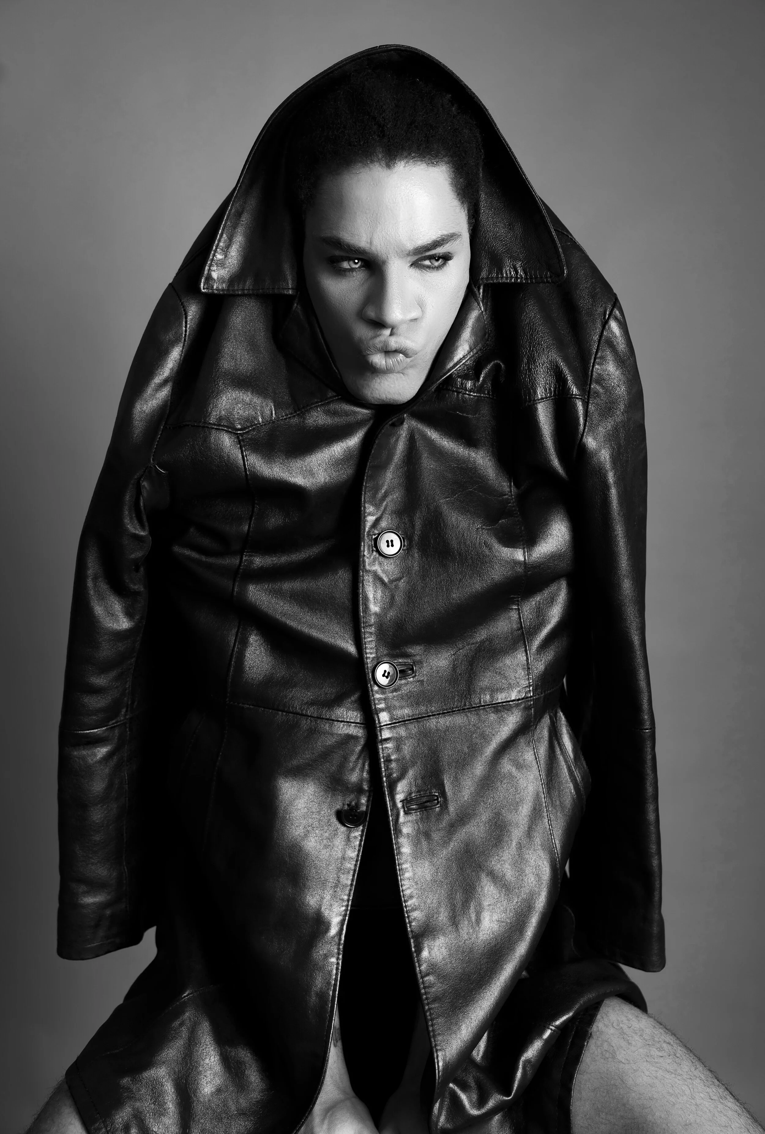 Photographer: Jessica Squillante Wardrobe Stylist/Model/Makeup Artist/Photographer: Model Karim Tintore, Makeup Anna Flavia Castaldo, Stilist Emanuele Maione
