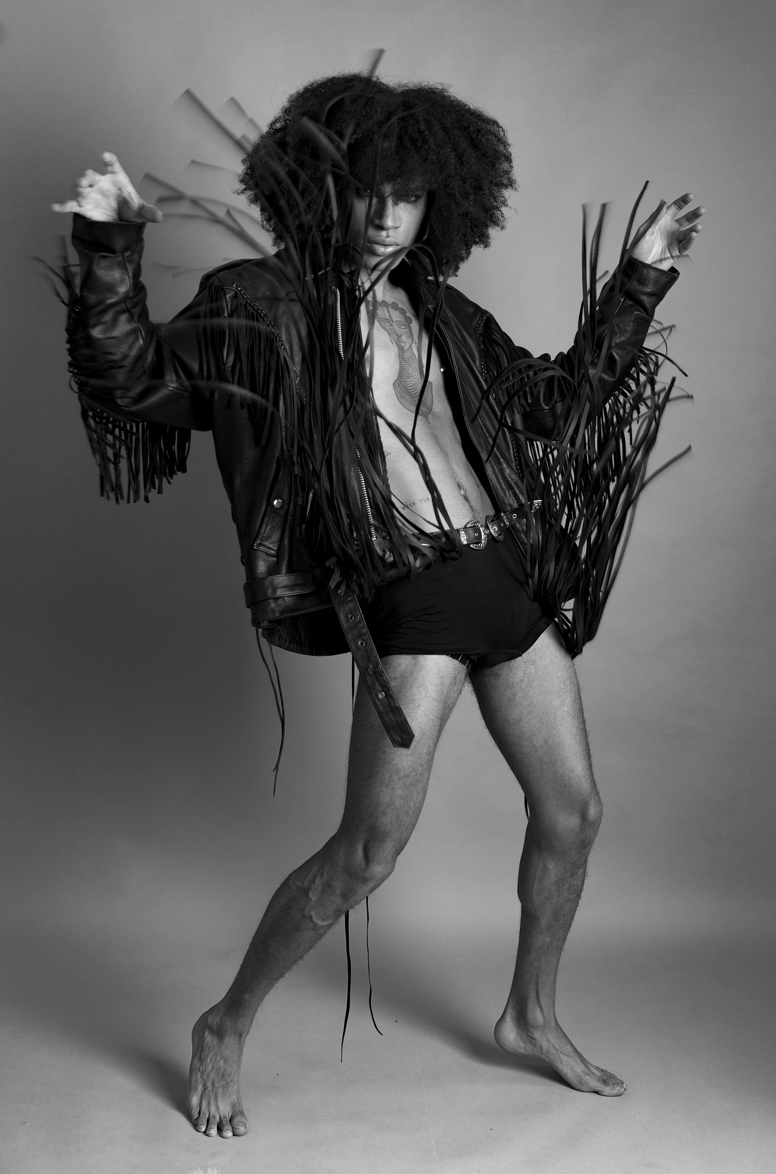 Photographer: Jessica Squillante Wardrobe Stylist/Model/Makeup Artist/Photographer: Model Karim Tintore, Makeup Anna Flavia Castaldo, Stilist Emanuele Maione