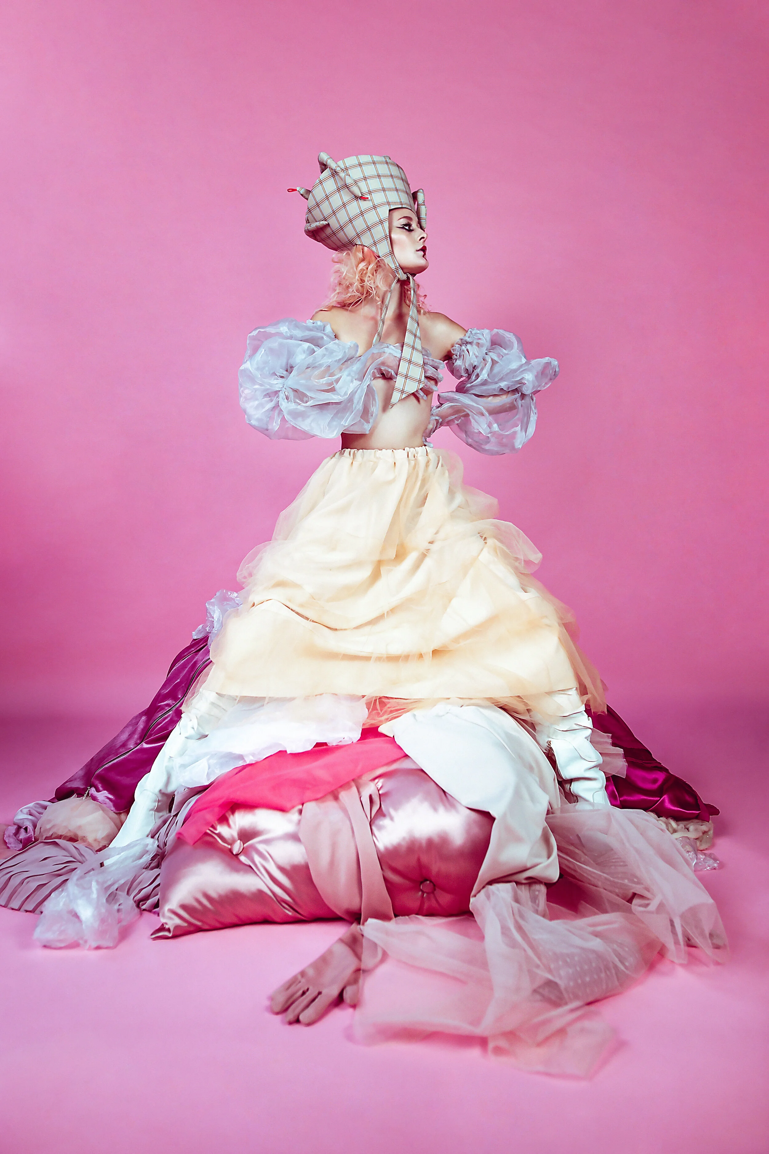 Photographer: Adrianna Kunikowska Model: Frost Magdalena Makeup Artist: Klaudia Kot Stylist: Katarzyna Bukowska Fashion Designer: Anastasiya Zaretskaya Fashion Designer: Marta Kowalska Fashion Designer: Filip Kozak Wardrobe Credits: Glo