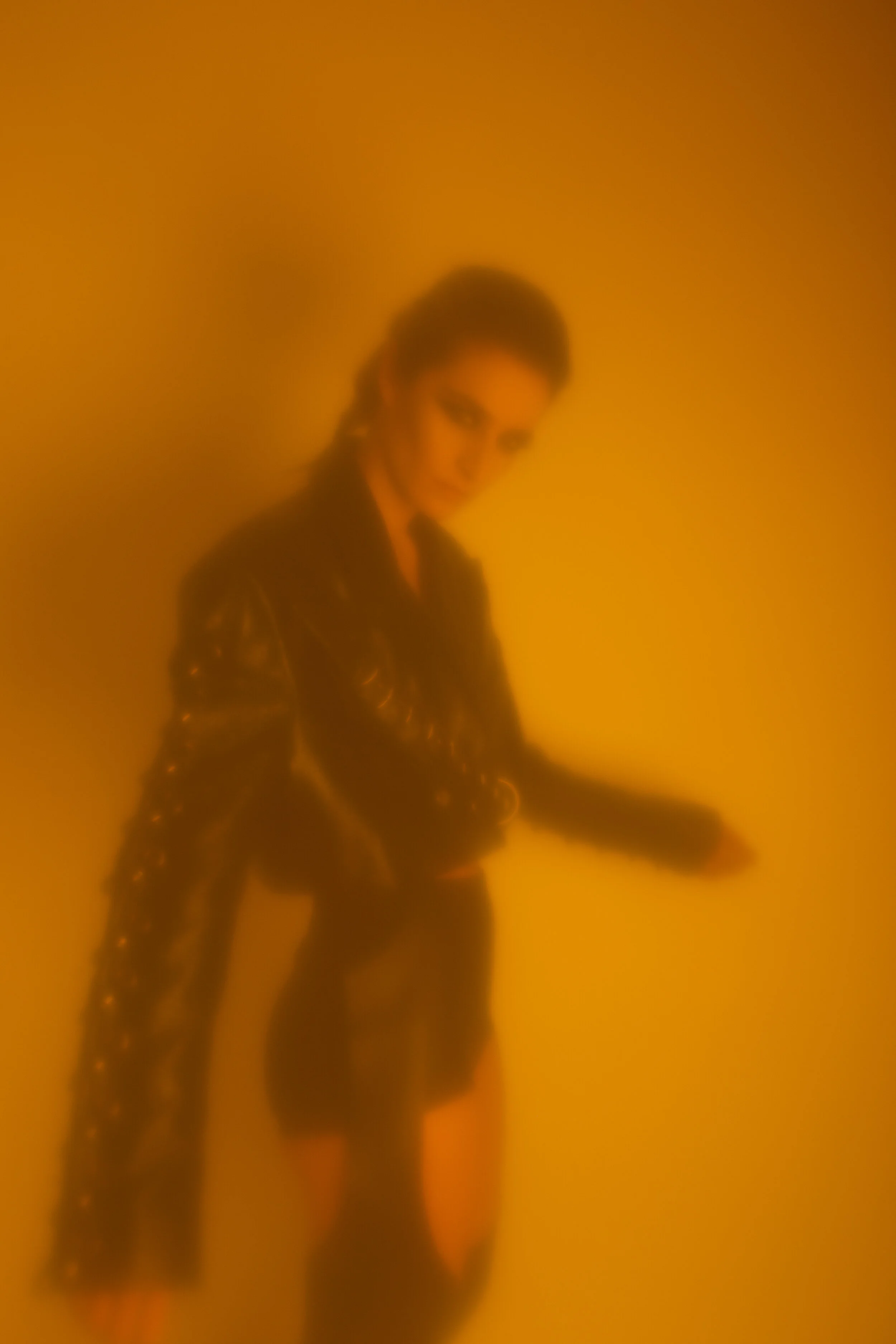 Photographer: Martina Chiapparelli Female Model: Camilla Bucciolini @glamour model management Makeup Artist: Claudia Passacantilli Wardrobe Stylist: Gaia Schiavetti Wardrobe Credits: Jacket and pants: Annamaria Biasiol @hannahsiol Shoes: