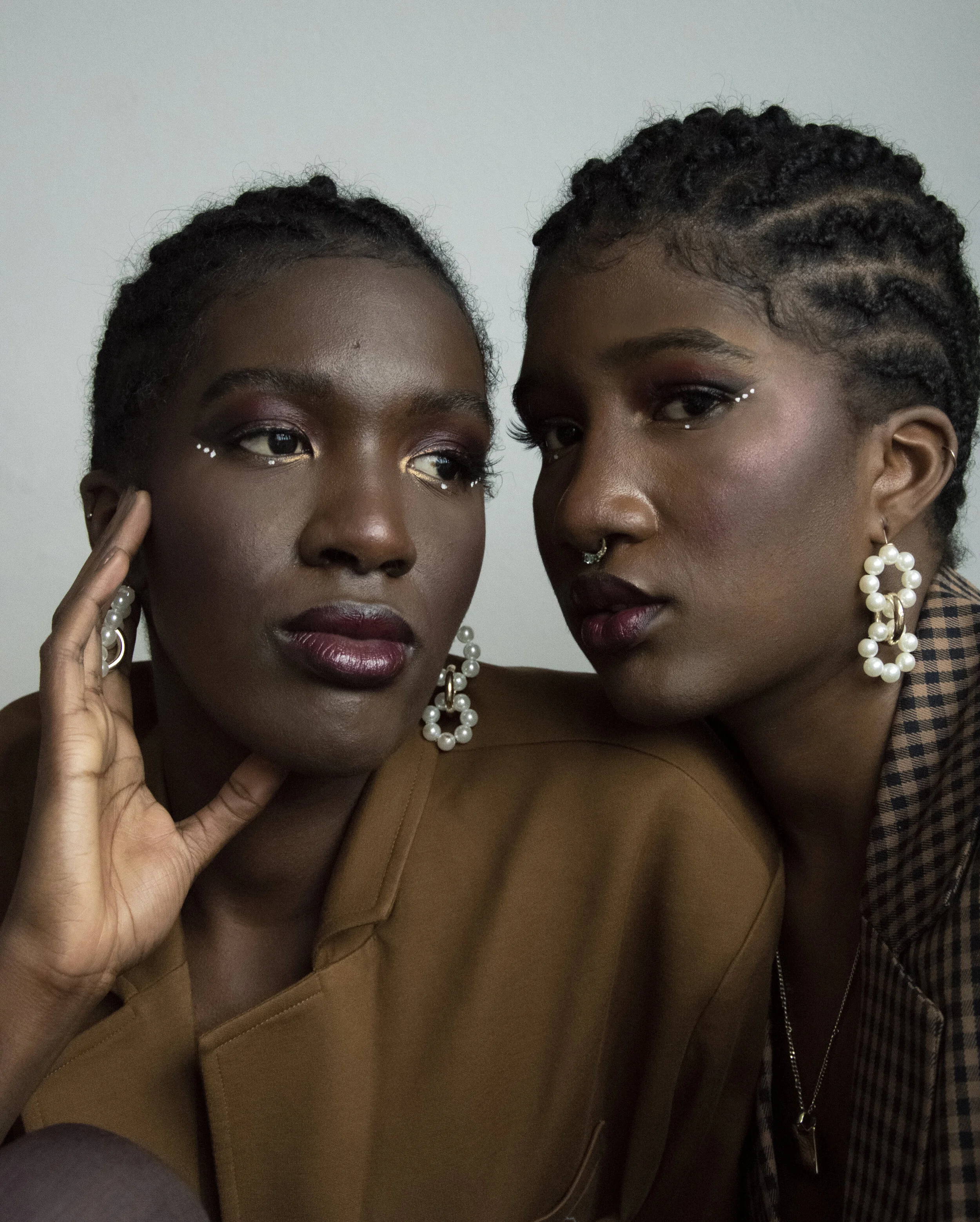 Photographer: Sonya Mazuryk Model: Assan Diawara Model: Fatou Diawara Wardrobe Stylist: Amelia Shankster
