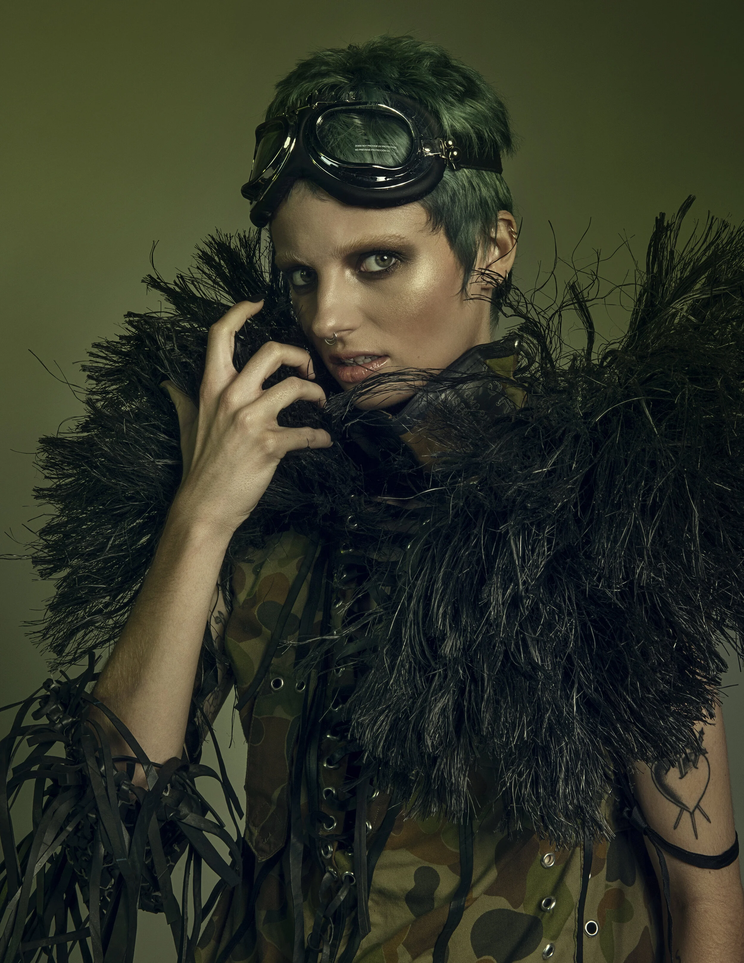 Photographer: Theresa Hall Model: Sarah Nicholson Makeup Artist: Sarah Smith Costume Designer: Claudia Williams