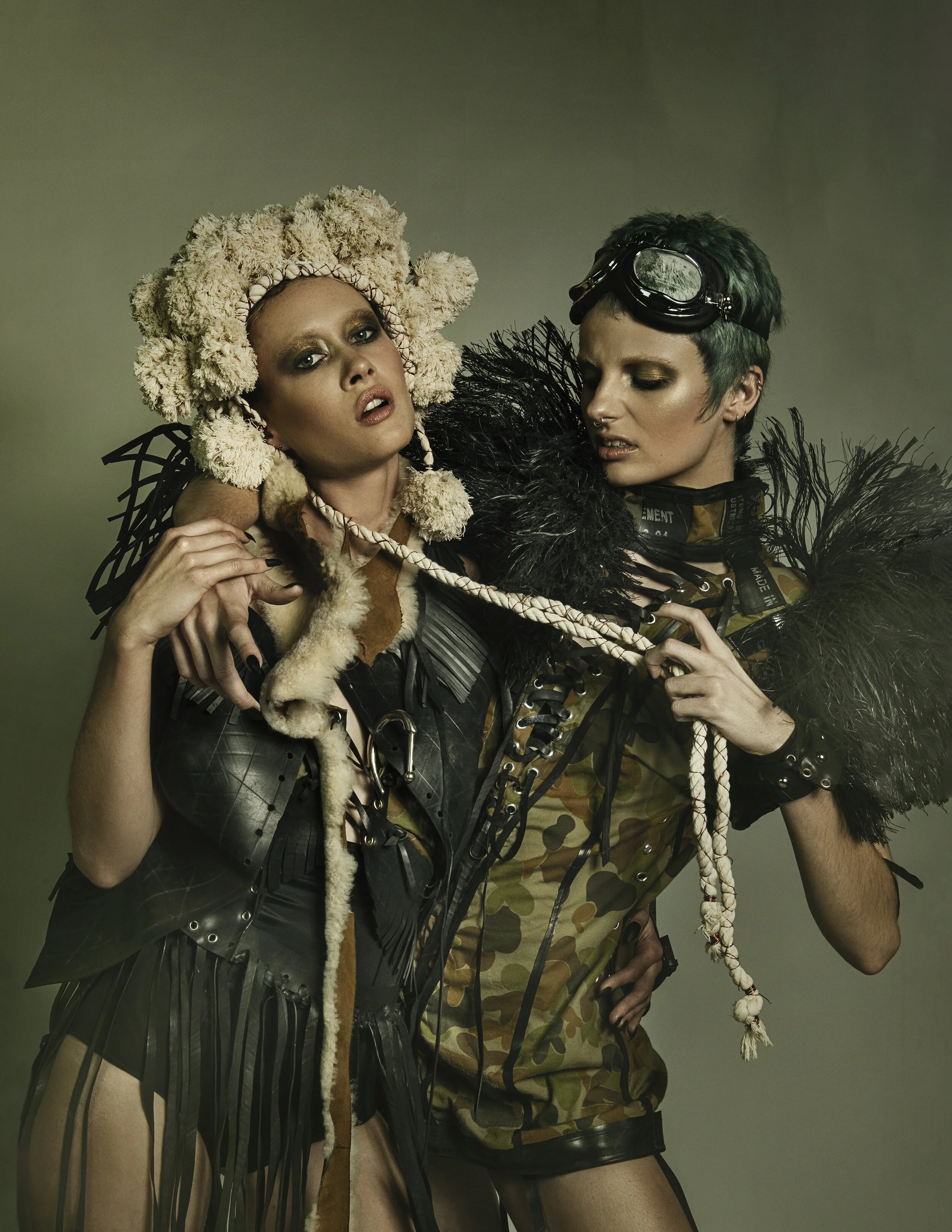 Photographer: Theresa Hall Model: Sarah Nicholson Model: Arabella Cooke @Alice.D agency Wardrobe Stylist/Costume Designer/Fashion Designer/Accessory Designer: Claudia Williams Makeup Artist: Sarah Smith