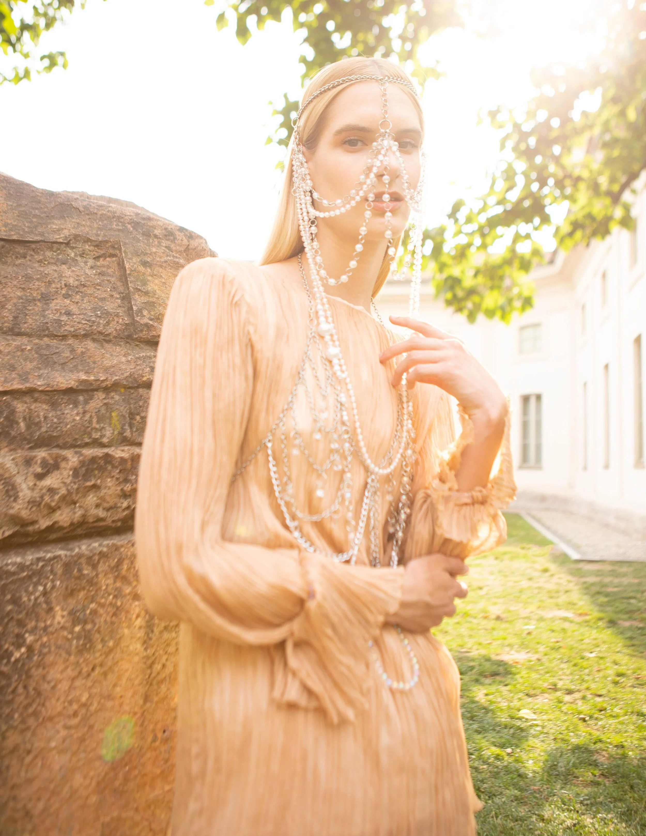 Wardrobe Stylist: Laura Maria Tonelli Photographer: Silvia Piva Model: Lìvia Murvai @Sophie Models model agency: Sophie Models Milano Makeup Artist: Francesca Rezzola Wardrobe Credits: Dress: Ar.Ma.Cre.Se. @ar.ma.cre.se._official Skirt: