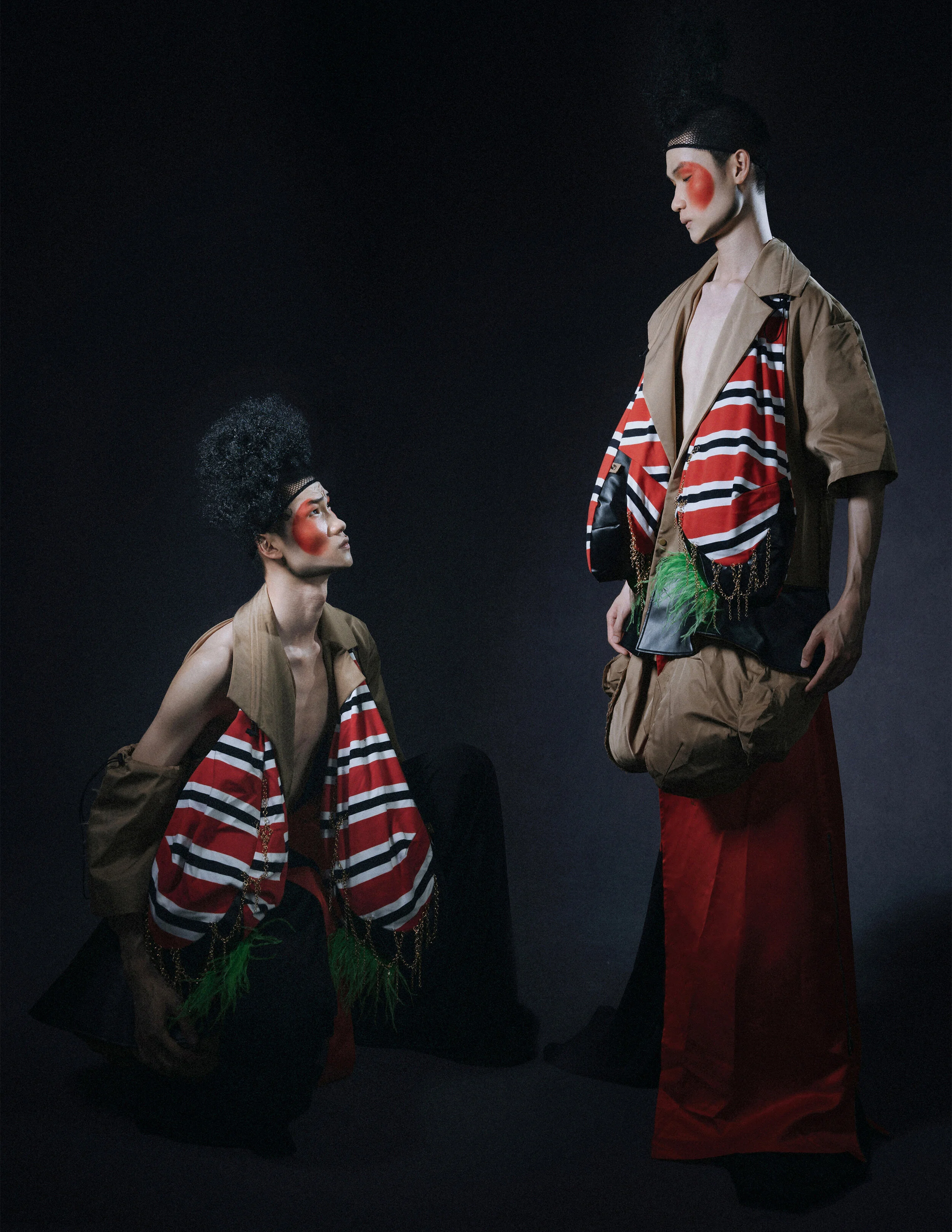 Photographer: heathluca Model: Nicking ming Makeup Artist: Mandy Zhan Set Designer: Zou ZhiJia Creative Director: Da Shan