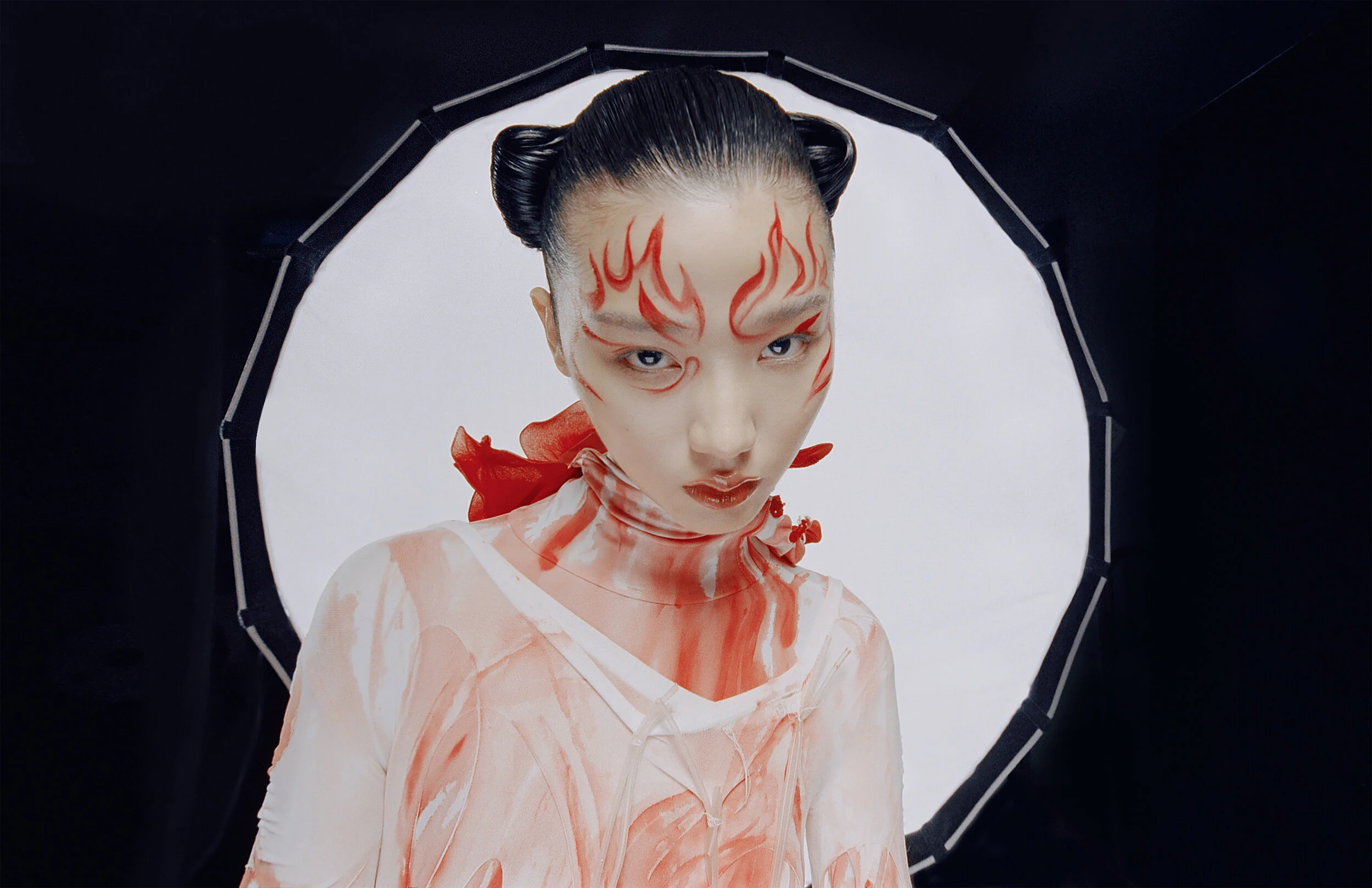 Photographer: heathluca Model: Junjun Huang Assistant: Claire Lin Makeup Artist: Qin Li Set Designer: Da Juan Wardrobe Credits: Shuyi Zeng