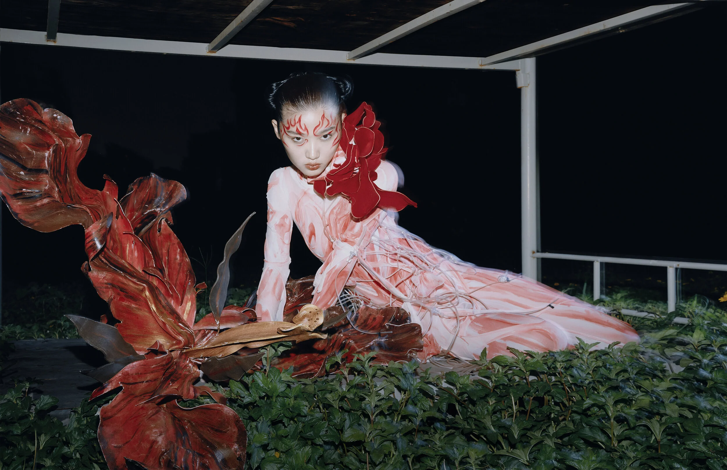 Photographer: heathluca Model: Junjun Huang Assistant: Claire Lin Makeup Artist: Qin Li Set Designer: Da Juan Wardrobe Credits: Shuyi Zeng
