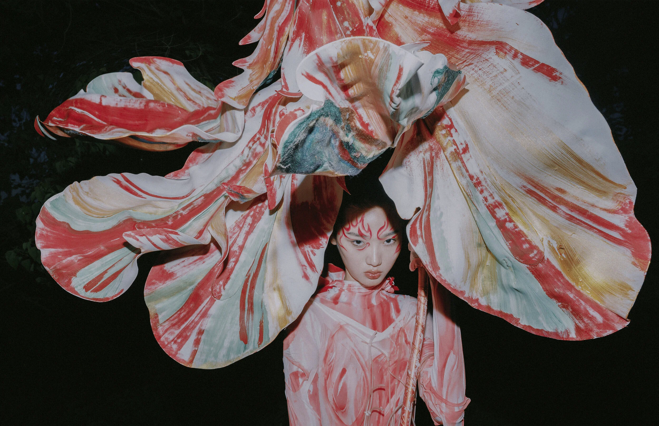 Photographer: heathluca Model: Junjun Huang Assistant: Claire Lin Makeup Artist: Qin Li Set Designer: Da Juan Wardrobe Credits: Shuyi Zeng
