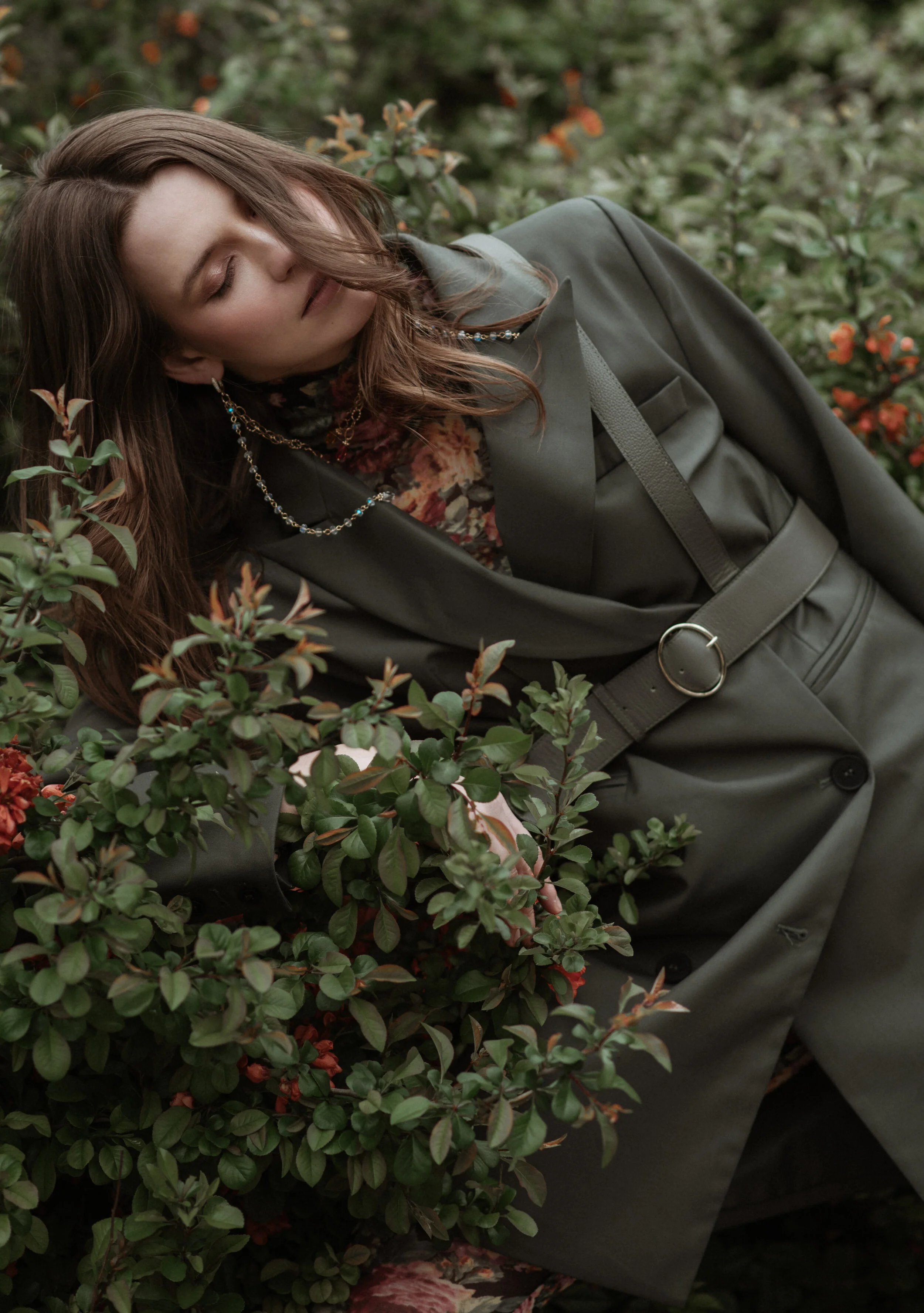 Photographer: Anna Garbowska Female Model: Oksana Jager @Muse Management NYC Stylist assistnat: Alex Williams Makeup Artist: Jas Doyle Hair Stylist: Aiym Assimkanova Wardrobe Stylist: Stasi Berezovskaya showroom: Flying Solo Wardrobe Cred