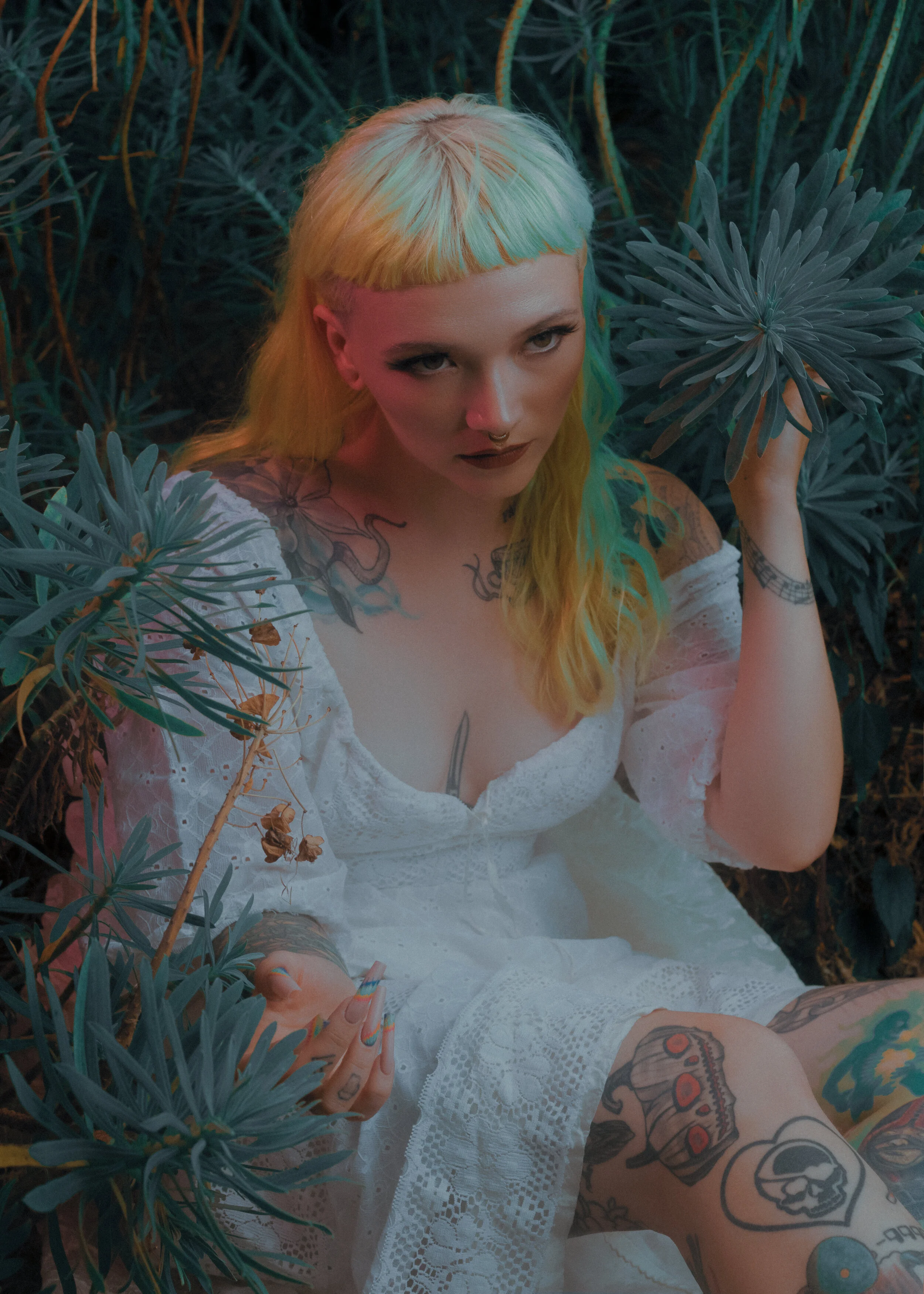 Photographer: TATUM MACLEAN Model/Hair Stylist: Alison Alexander Nail Artist: Sasha Leah Assistant: Katherine Wolfe
