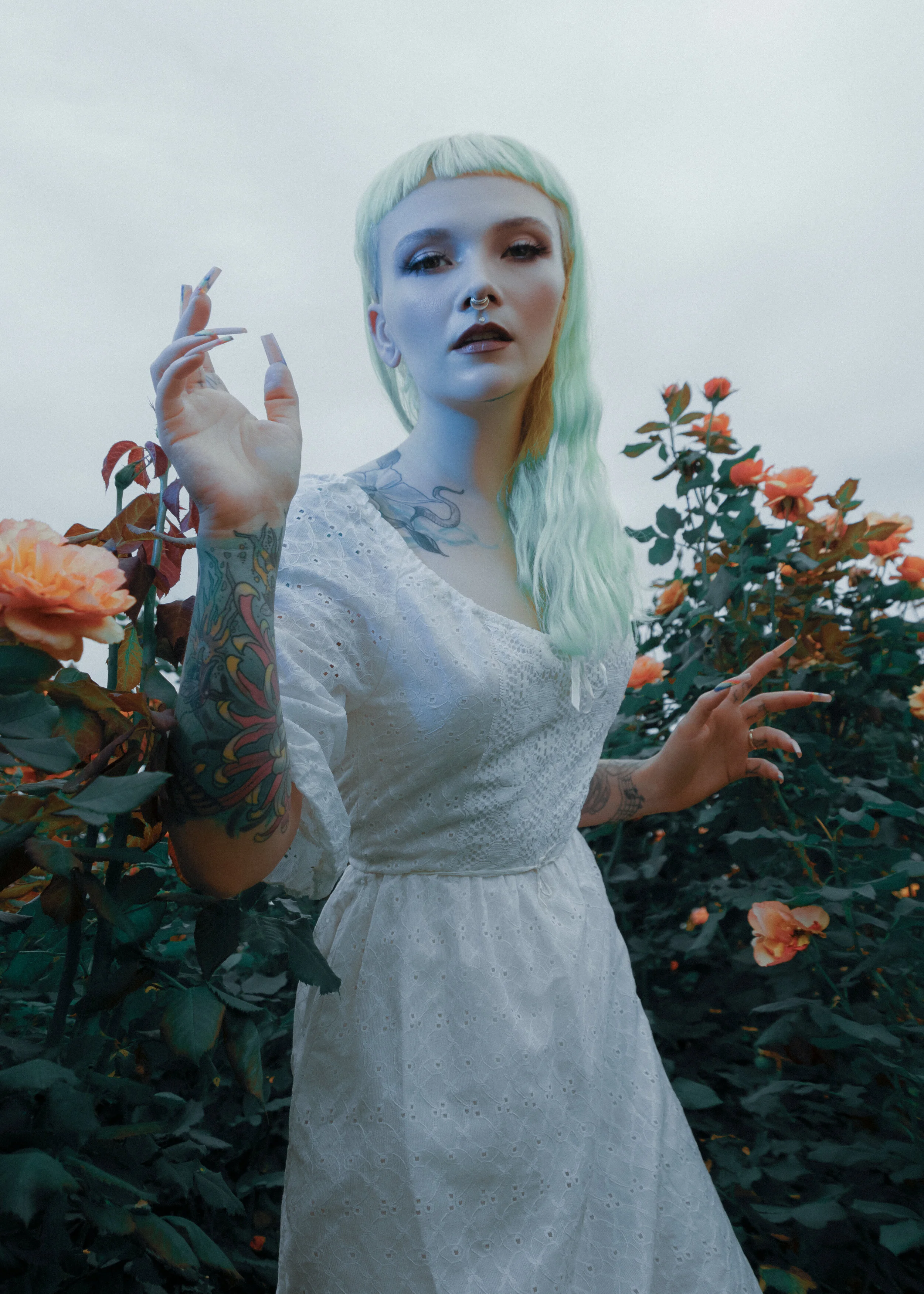 Photographer: TATUM MACLEAN Model/Hair Stylist: Alison Alexander Nail Artist: Sasha Leah Assistant: Katherine Wolfe