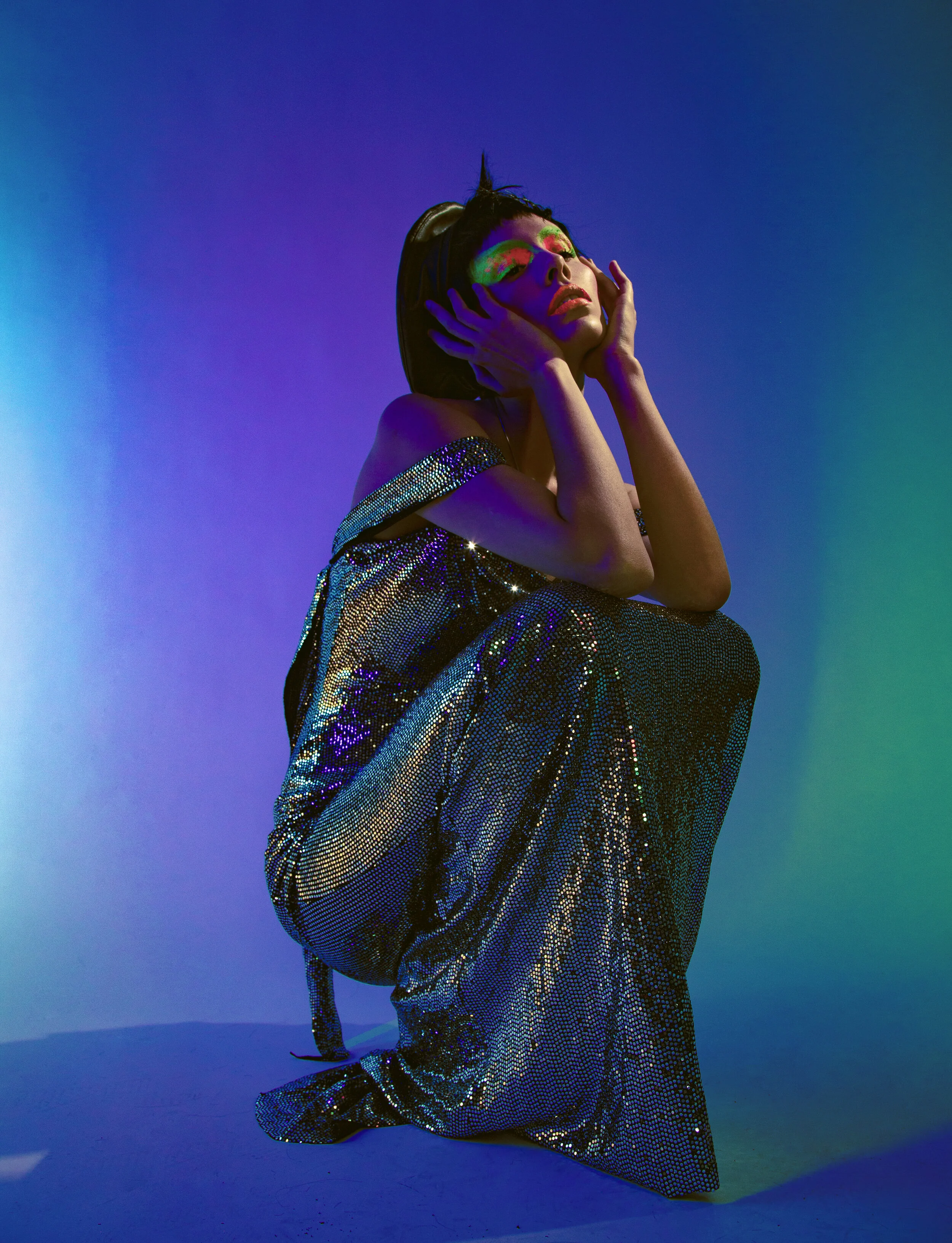 Photographer: Armando Juarez Model: Iliana Ruíz @New Icon Models Makeup Artist: Sean Derbees Assistant: Fabiana Barajas Fashion stylist: Diego Ibañez Hat: By Josimar Jewelry: Lilo Palma Dress: Juan Worley