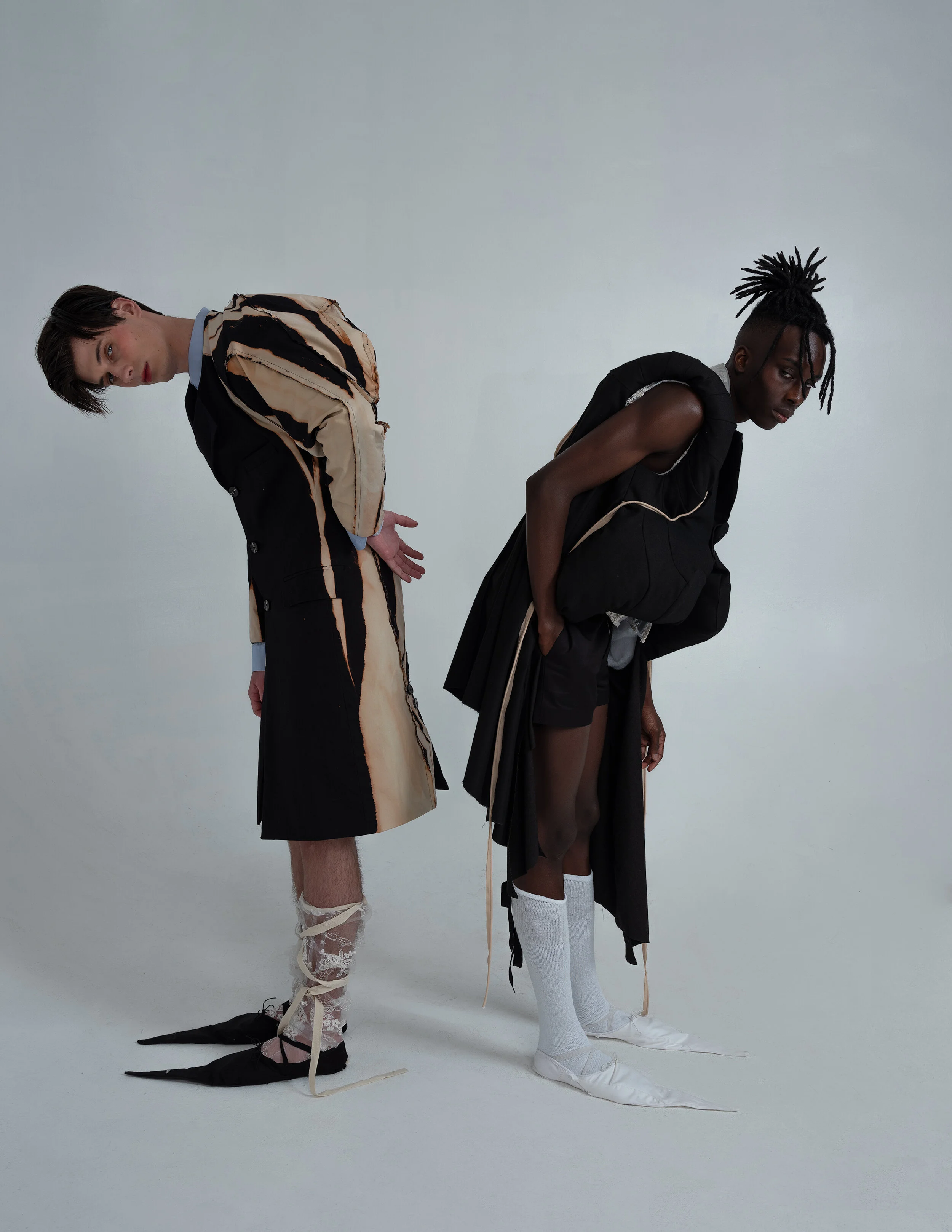 Photographer: boyang hu Model: Alexander_martha_ Model: Jaydon @ Skorpion Mgmt Makeup Artist: Enyu Wu Fashion Designer: Ava Yi-Ping Zhou Wardrobe : Ava Yi-Ping Zhou