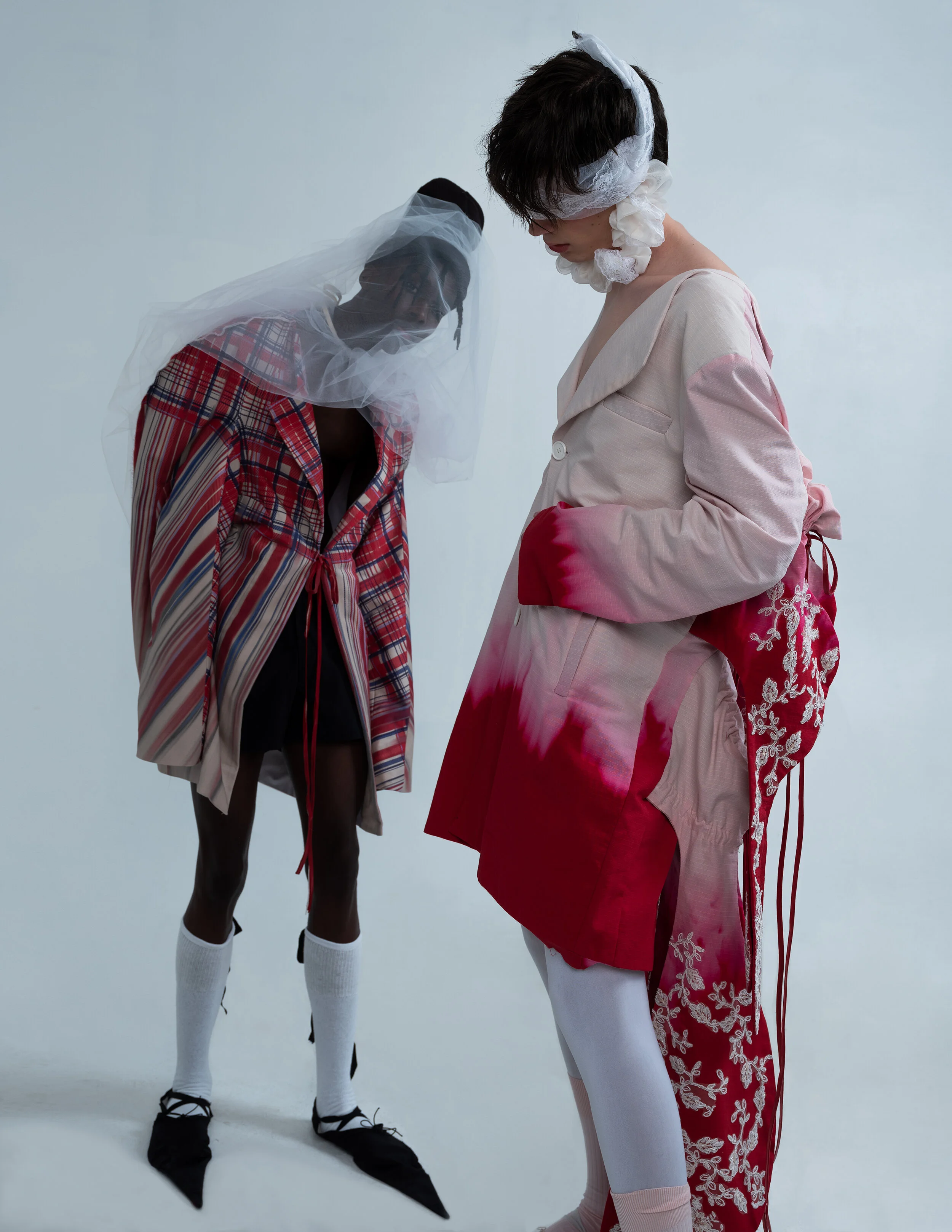 Photographer: boyang hu Model: Alexander_martha_ Model: Jaydon @ Skorpion Mgmt Makeup Artist: Enyu Wu Fashion Designer: Ava Yi-Ping Zhou Wardrobe : Ava Yi-Ping Zhou