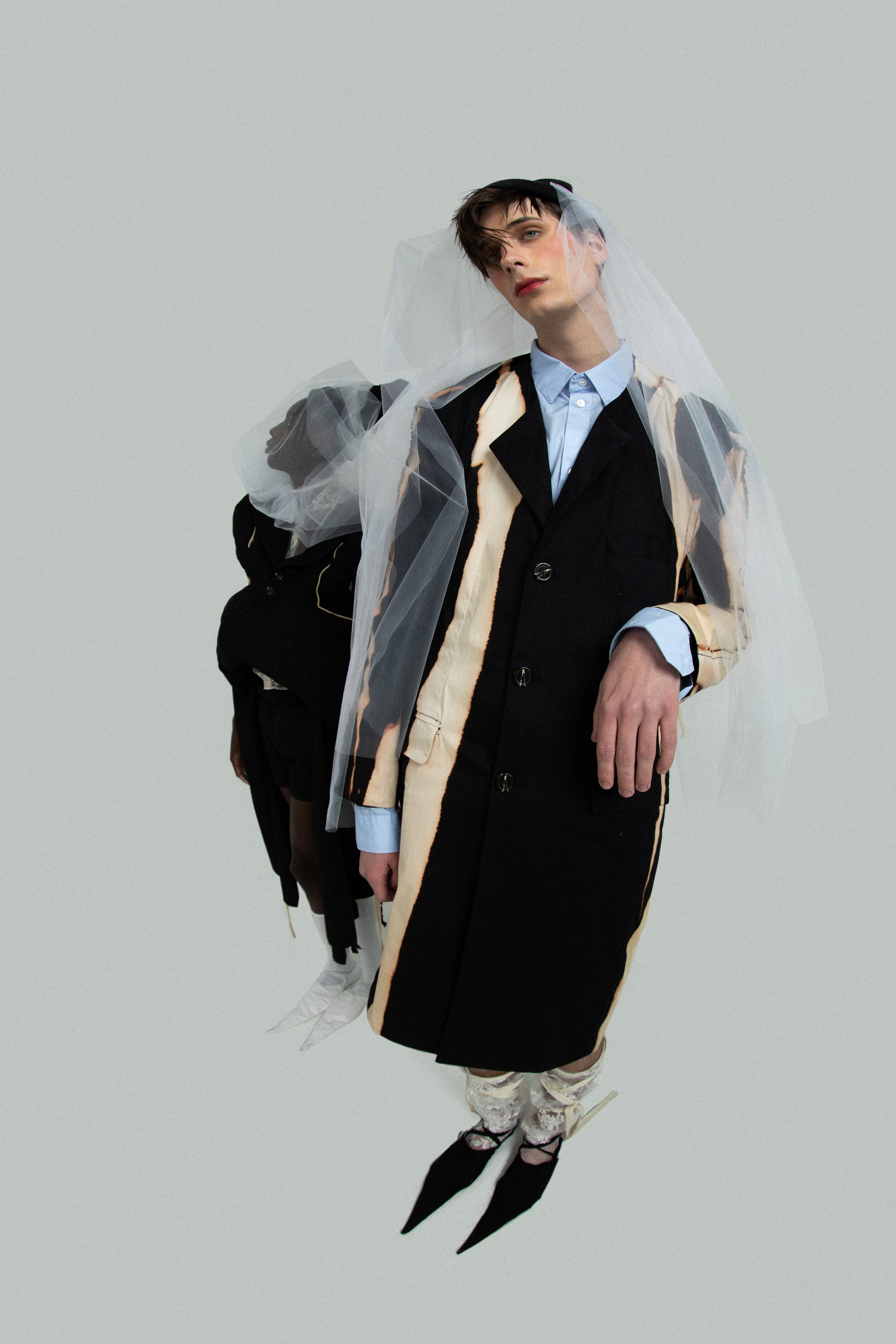 Photographer: boyang hu Model: Alexander_martha_ Model: Jaydon @ Skorpion Mgmt Makeup Artist: Enyu Wu Fashion Designer: Ava Yi-Ping Zhou Wardrobe : Ava Yi-Ping Zhou