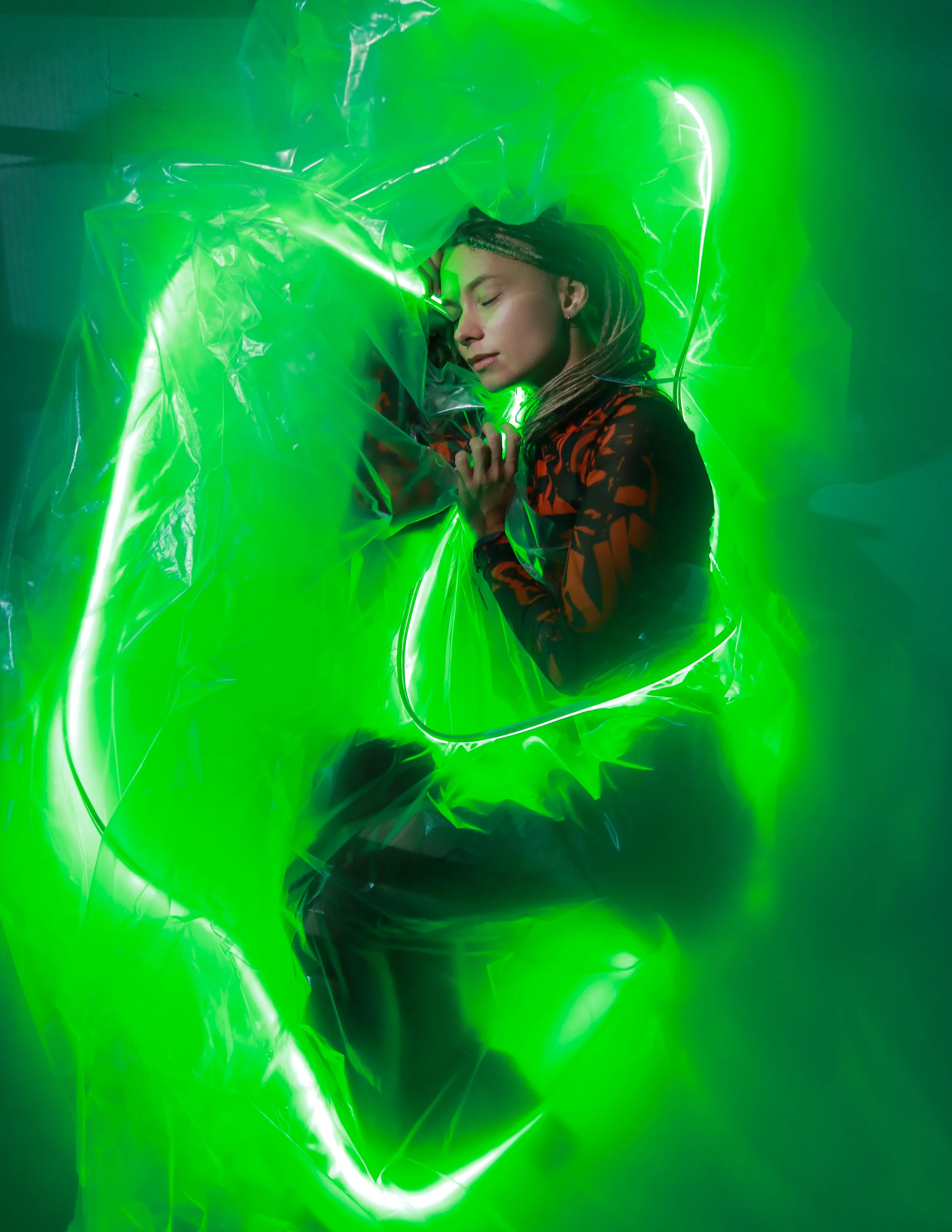 Photographer: Elizabeta Sulagaeva Female Model: Tanja Amelina Stylist: Daria Nagornova Lighting Designer: Semen Antonov