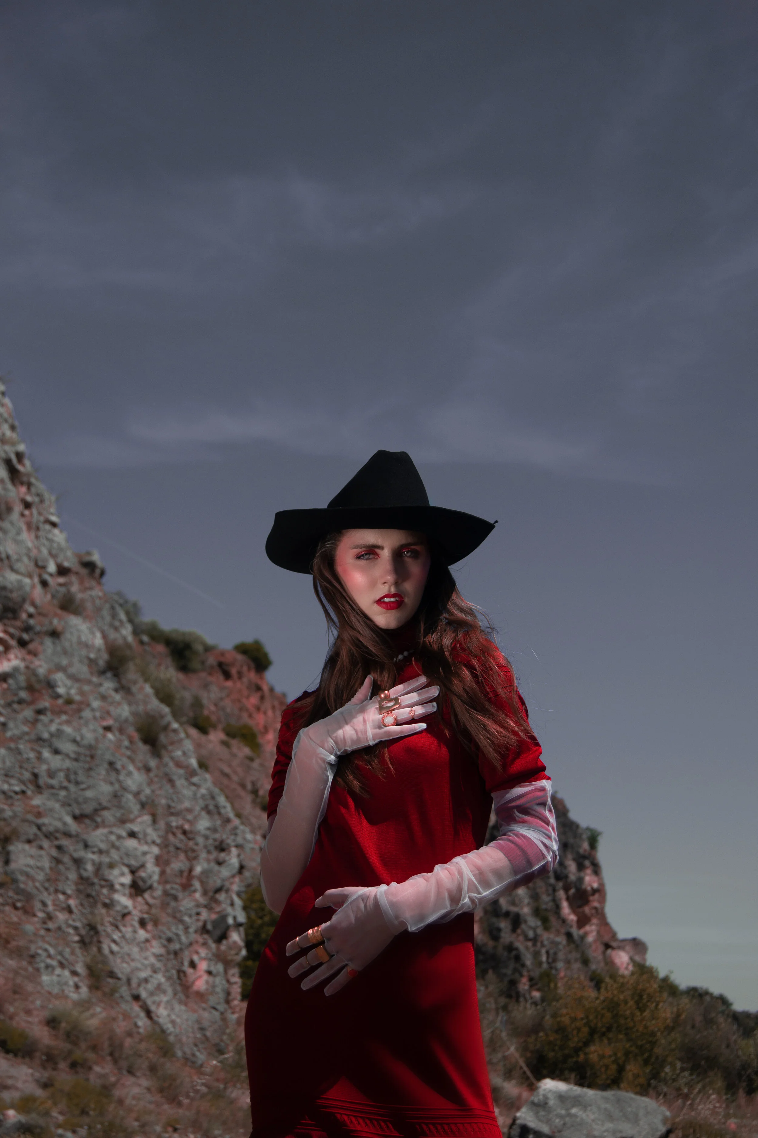 Photographer: Kamila Gjoka Model: Olivia Falciani @Espirit Model Management Wardrobe Stylist: Elvira Savarese Makeup Artist: Enrica Belloni Stylist: Leonardo Pomposi Wardrobe Credits: Dress: 16r Socks: Zara Shoes: Stylist Archive G
