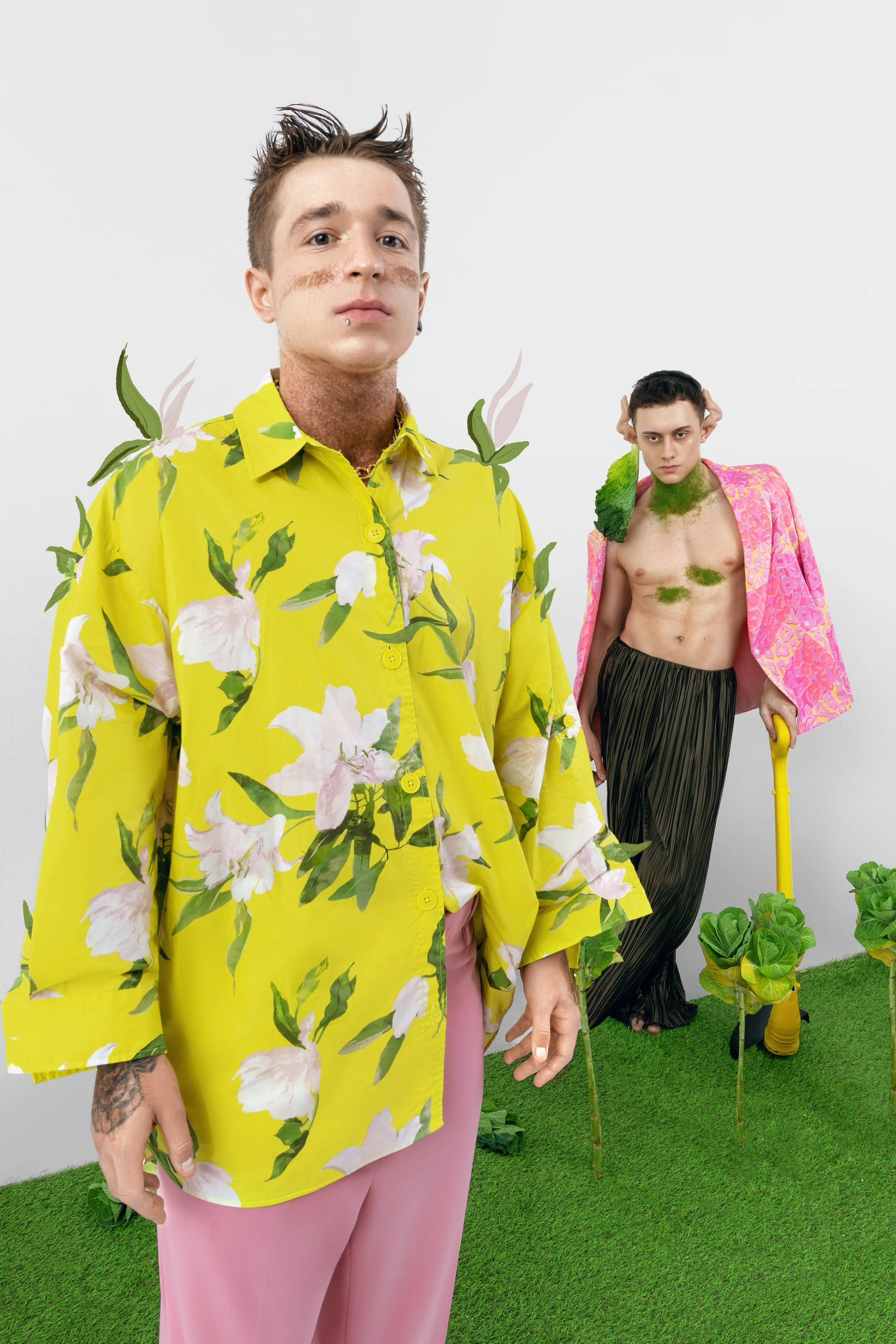 Photographer: Vlada Geletko Model: Eduard Dergachev Makeup Artist: ARTEM LYALKIN Wardrobe Stylist: Ishmaeva Margo Retoucher: Pro Post Retouch Service shirt: LIME @lime_official blazer: NDOMBI STELLA @ndombistella