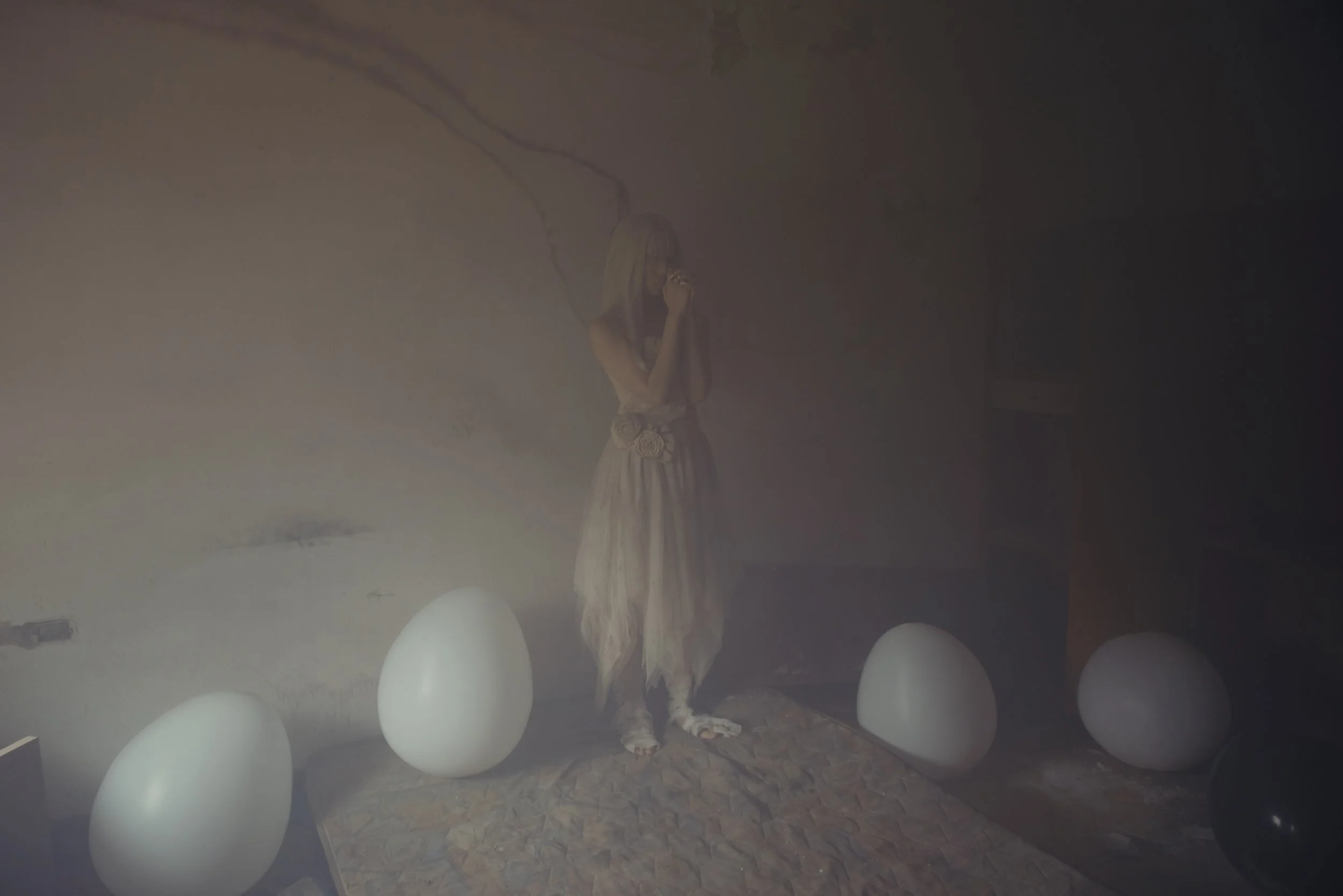 Photographer: 王子涵 Model: Xie Jingzhi Makeup Artist/Hair Stylist: Wang Han Dress:By Cookie.H