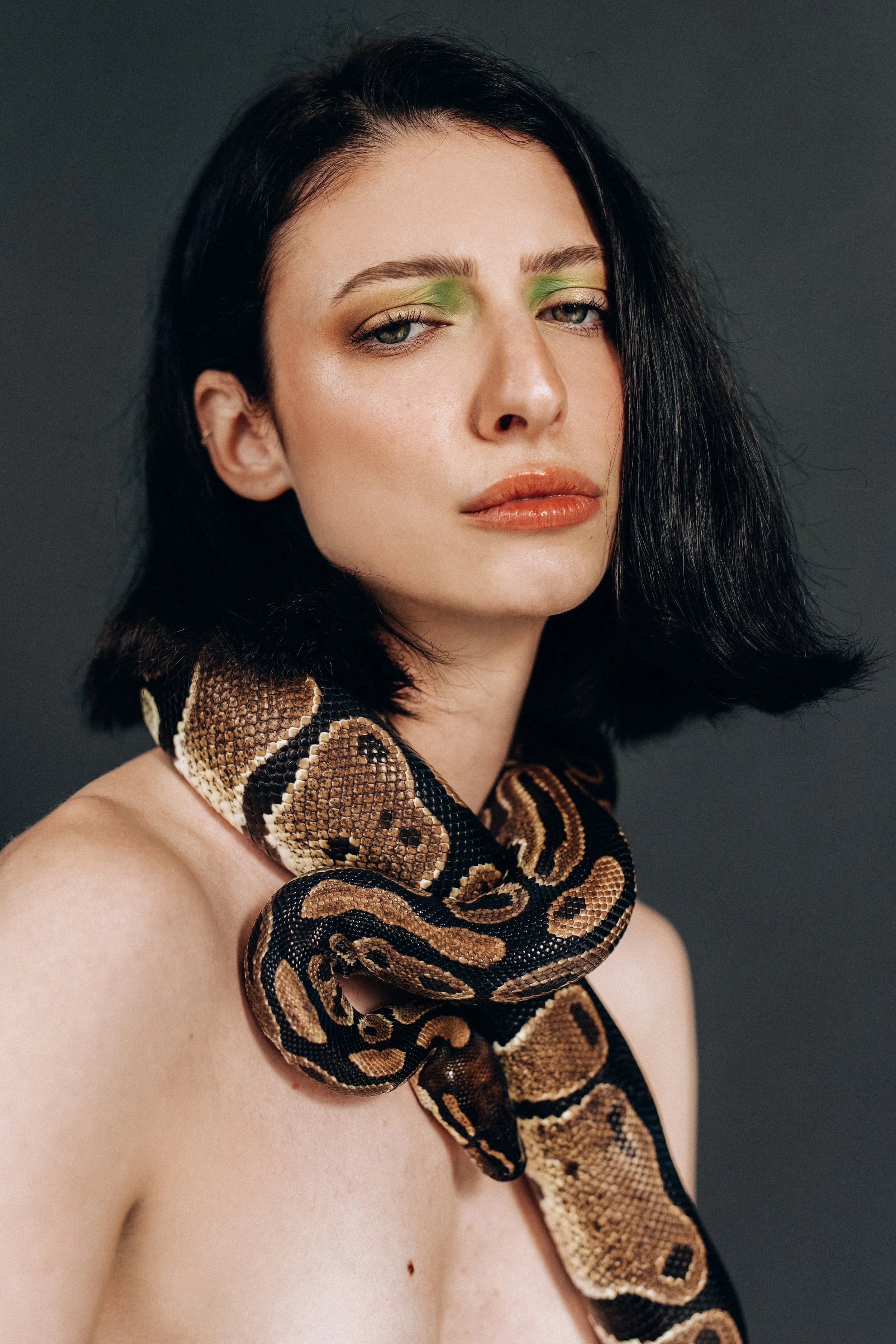 Makeup Artist/Photographer/Retoucher/Creative Director: Phanie Ethier Female Model: Marie Gagné