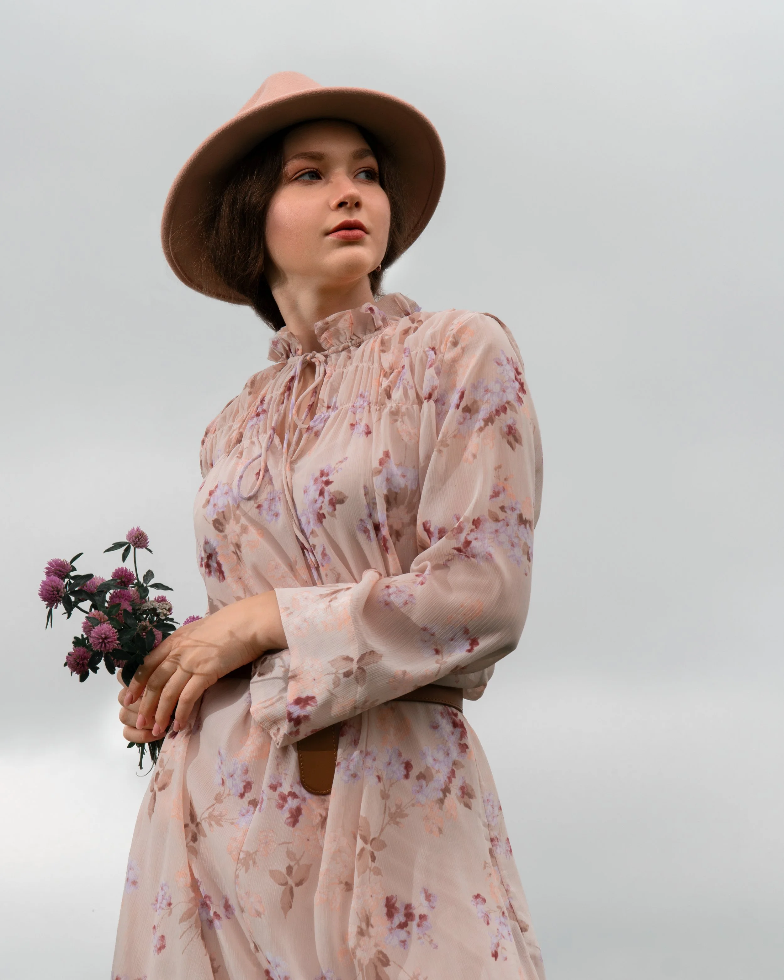 Photographer: Ivan Zelenkov Model: Ksenia Ivanova Stylist: Natali Beketova Makeup Artist: Evgenia Turova Wardrobe Credits: Dress Jw anderson jewelry Natalia Antipova