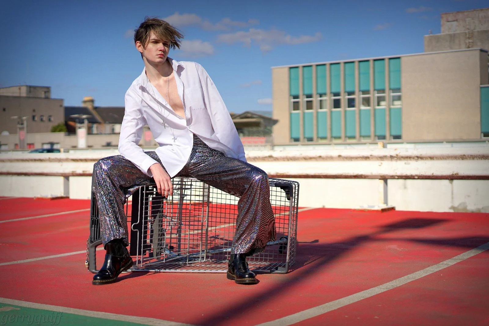 Photographer: Gerry Quiff Model: Lewis Agnew @All Talent Agency Makeup Artist/Hair Stylist: Lorna Agnew Wardrobe Credits: Shirt @nextofficial Trousers @blushboutiquebelfast Jewellery @dogstonestore