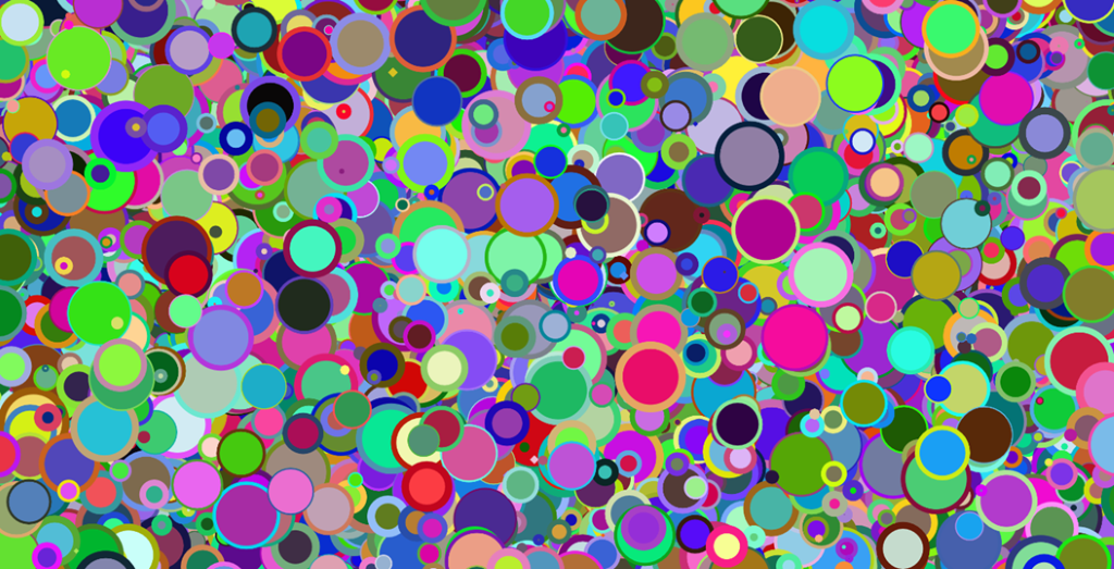 Generative art (so many circles)