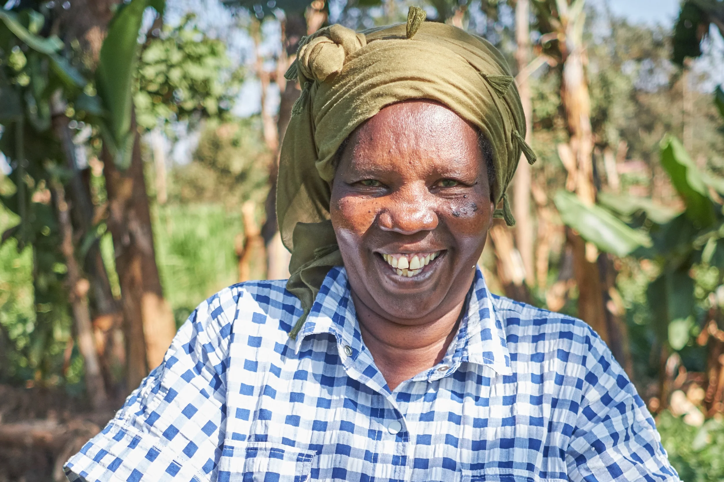 Ruth Murunga is a Kenyan green bean farmer who has participated in Traidcraft Exchange’s programme in the export horticulture sector. Credit: Traidcraft Exchange/Khadija Farah