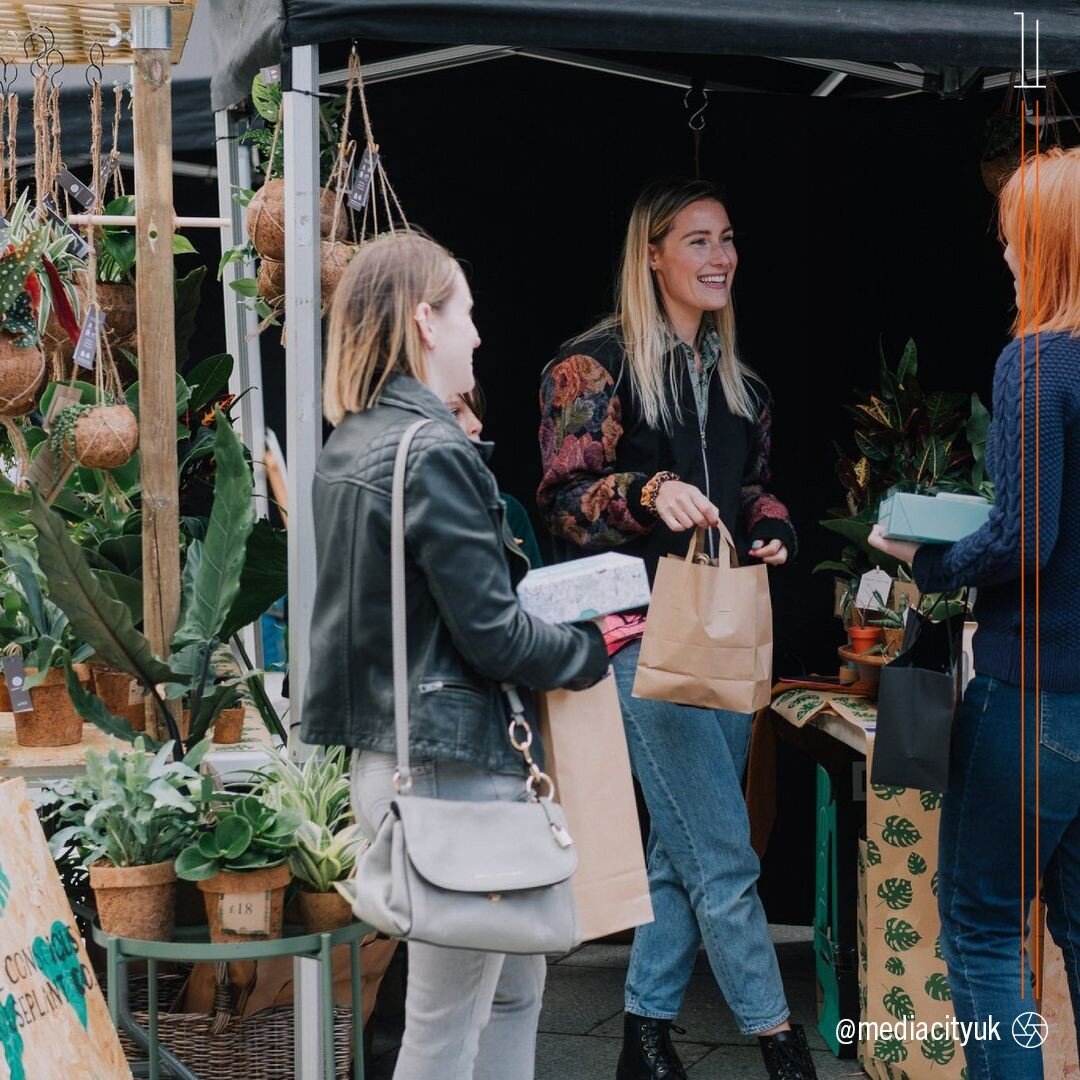Coming up at @mediacityuk: the @_makersmarket is back next weekend! On the 24 &ndash; 25th July you can discover some of the very finest local food, drink, art and crafts producers based in Manchester and surrounding areas. 
Not one to be missed &nda