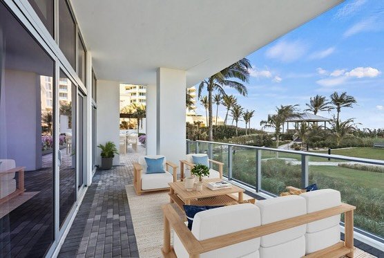 Price improvement on this oceanfront beach condo.  Lives like a beach house with 3,000+ sqft of outdoor living space; including a private gazebo and outdoor kitchen.  Extremely unique first floor residence with the ocean in your backyard.  Pet friend