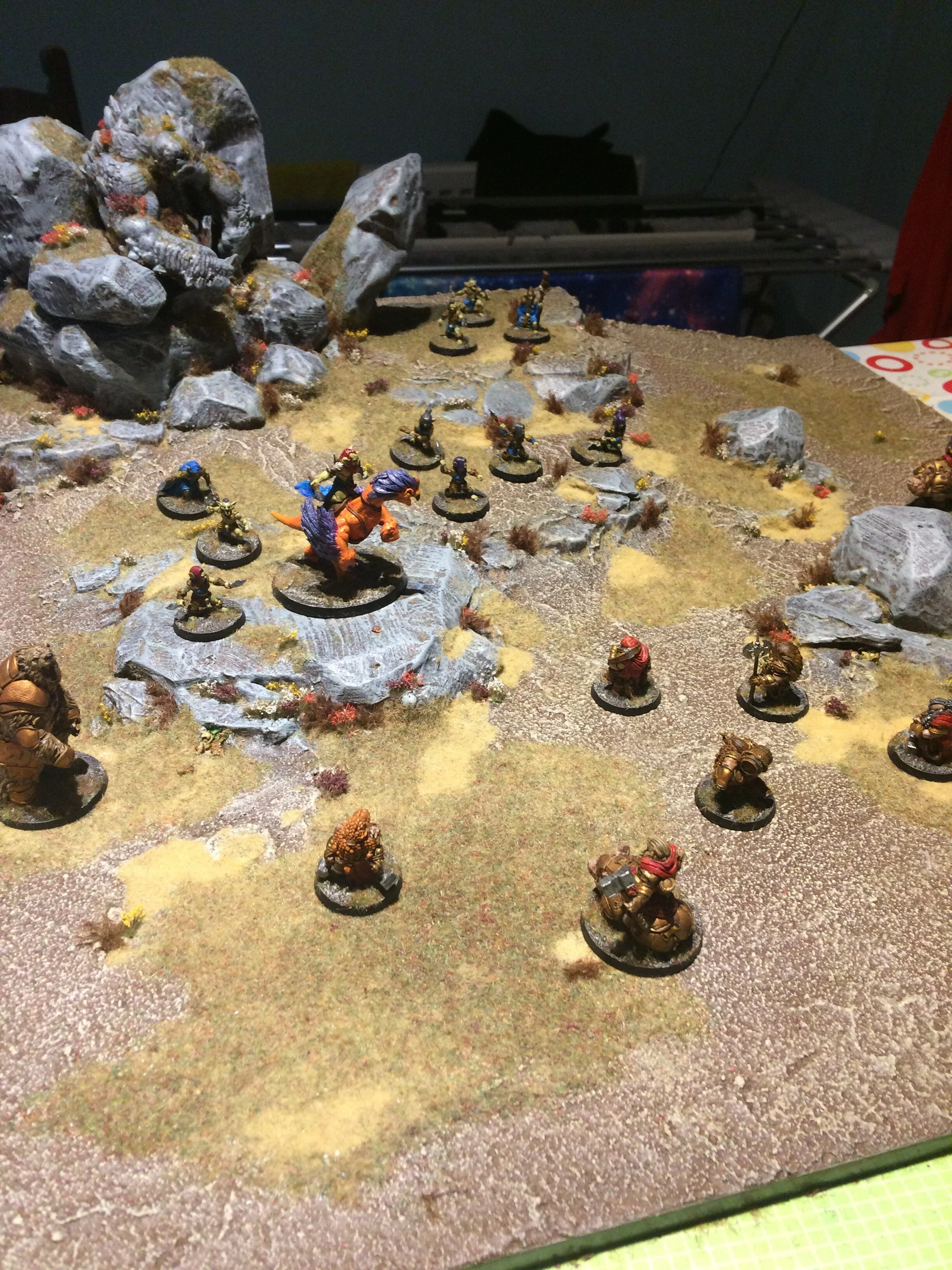 One of James’ favourite things at Tabletop Gaming Live was people only spotting the Troll after looking at the board for a few minutes.