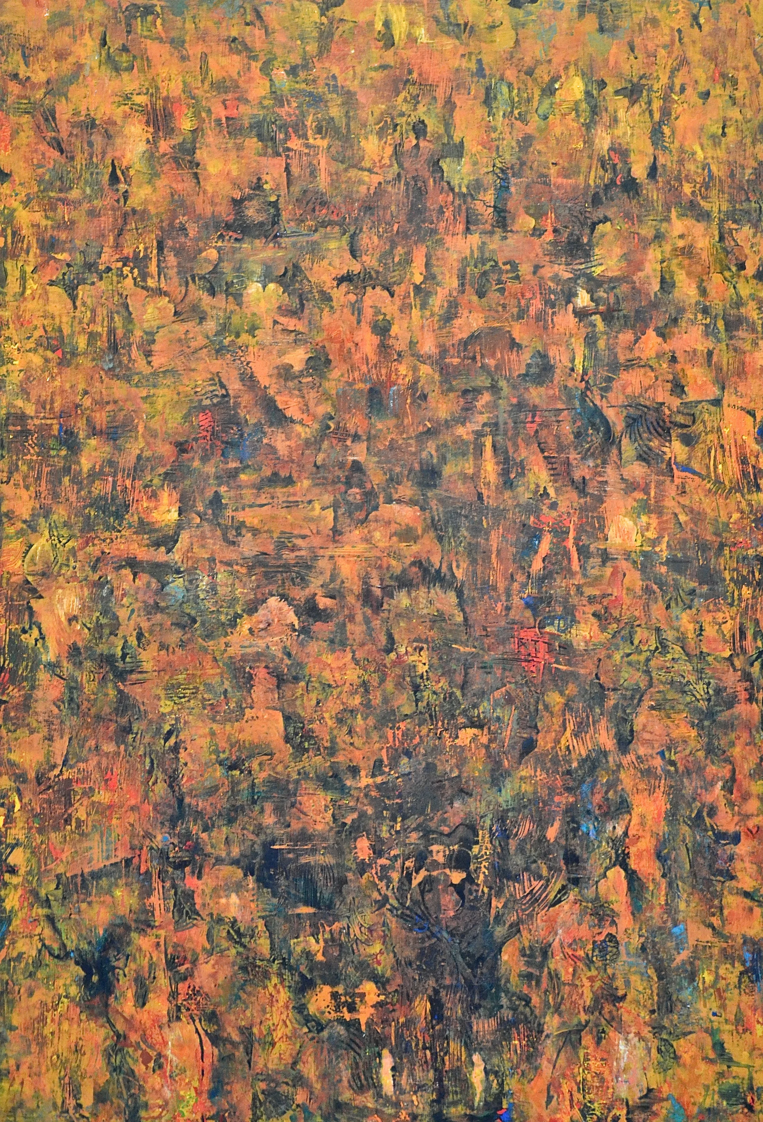 Untitled (Utah) 20 x 15 inches Acrylic on plywood 2013
