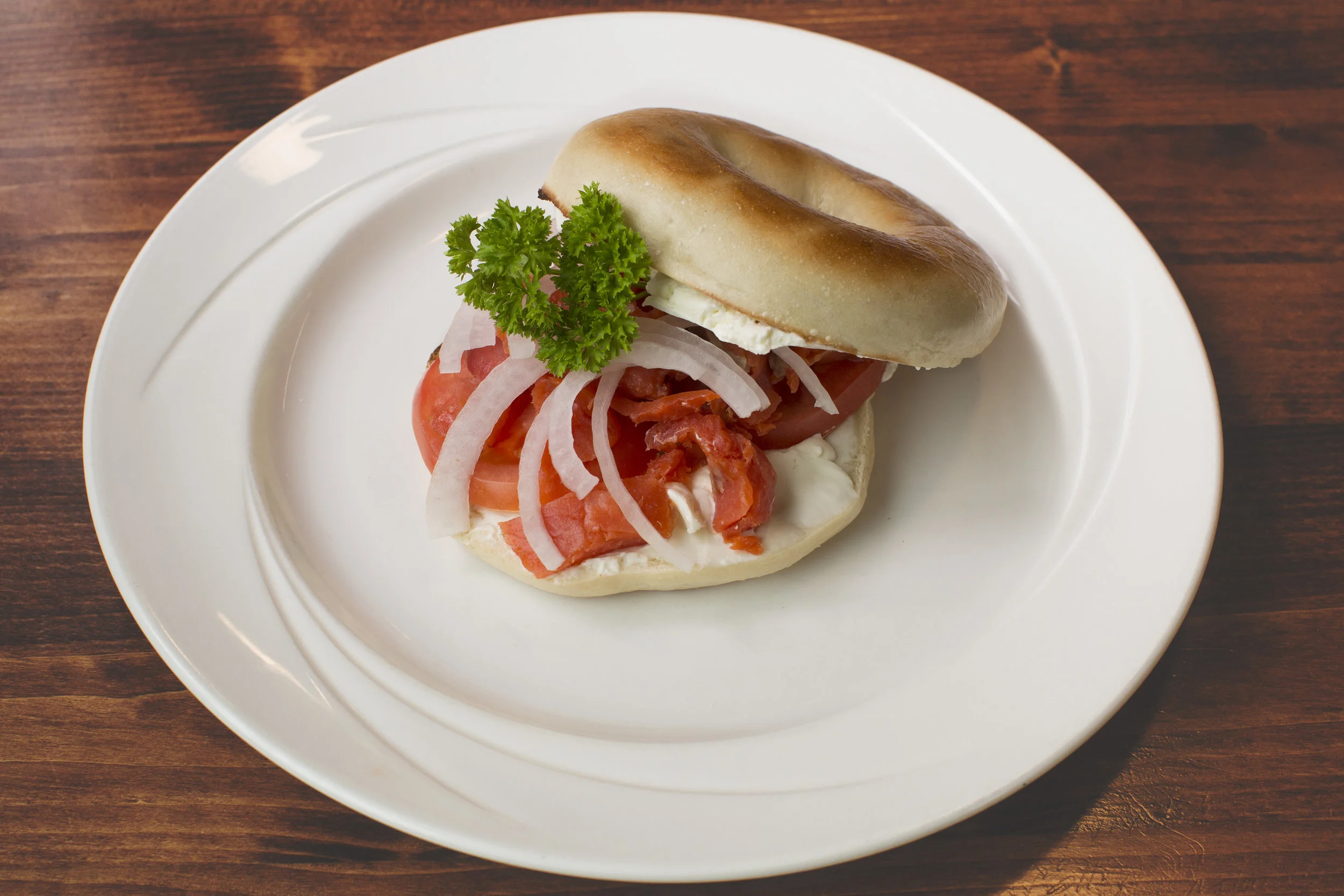 Smoked Salmon Bagel
