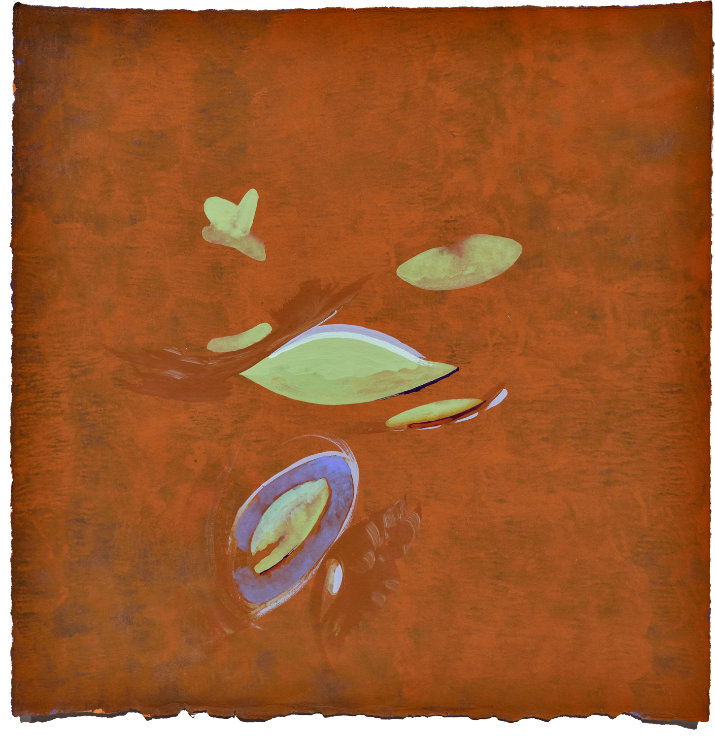 Tidbits On Orange Ground