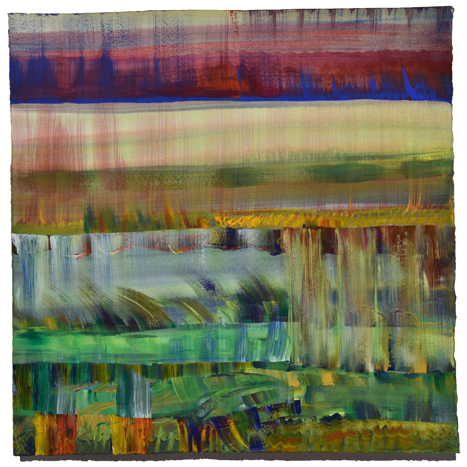 Copy of Ground Figure #62, "Strata Break, Precipitation"