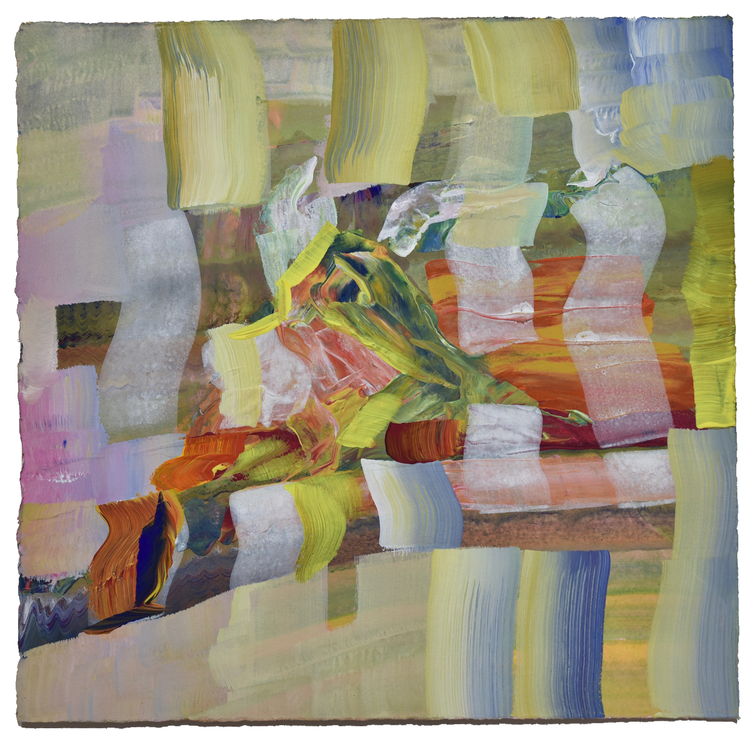 Copy of Ground Figure #60, "Yellow Weave"
