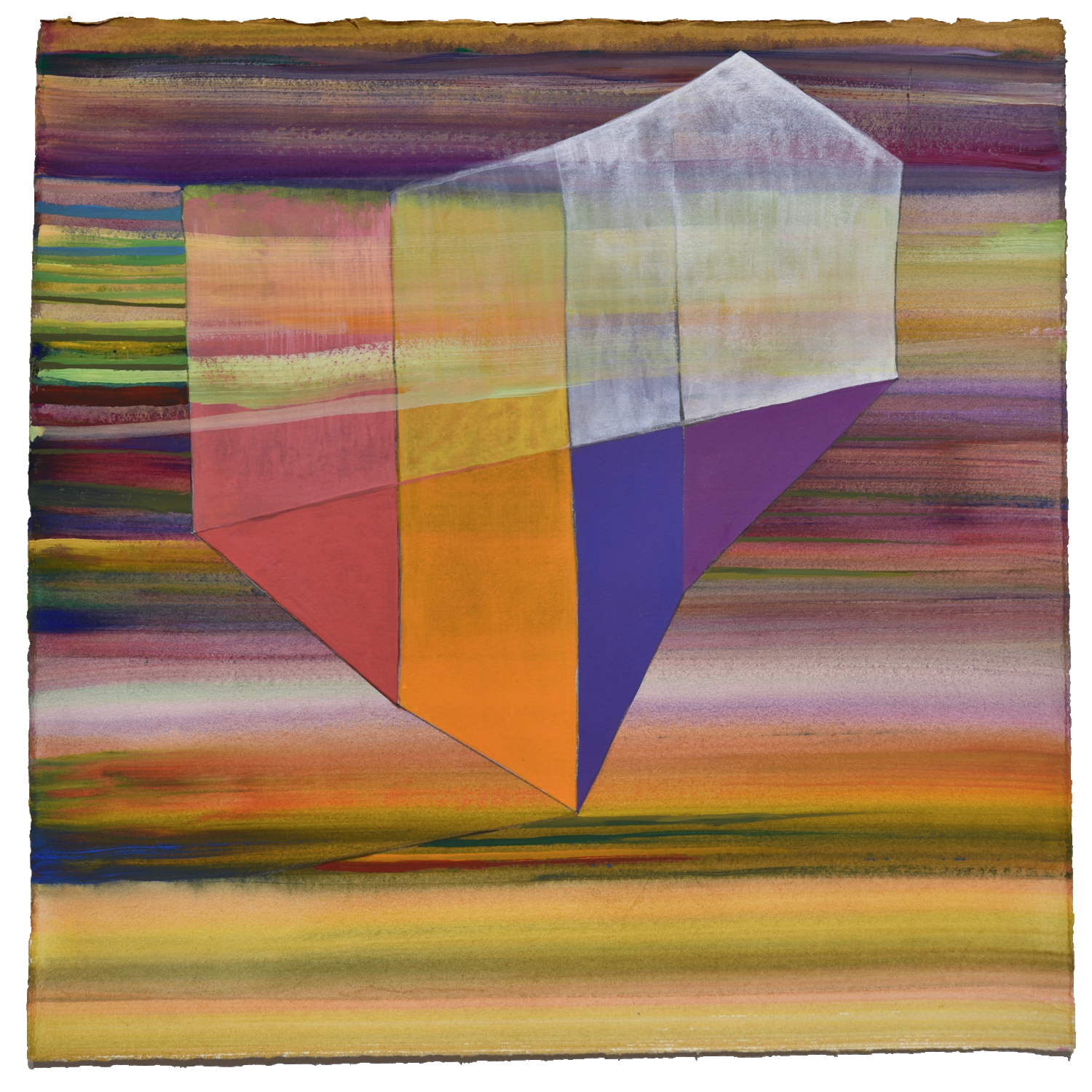 Copy of Ground Figure #58, "Transitional Object, Orange"