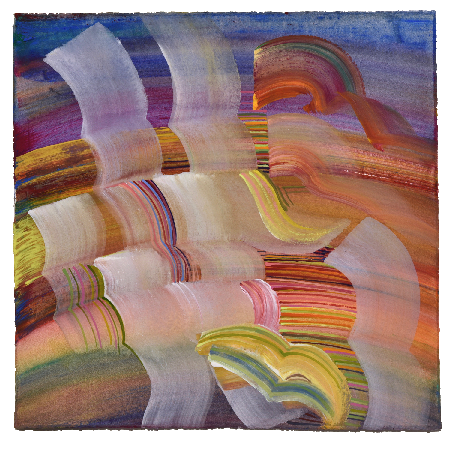 Copy of Ground Figure #53, "Rainbow Slide"