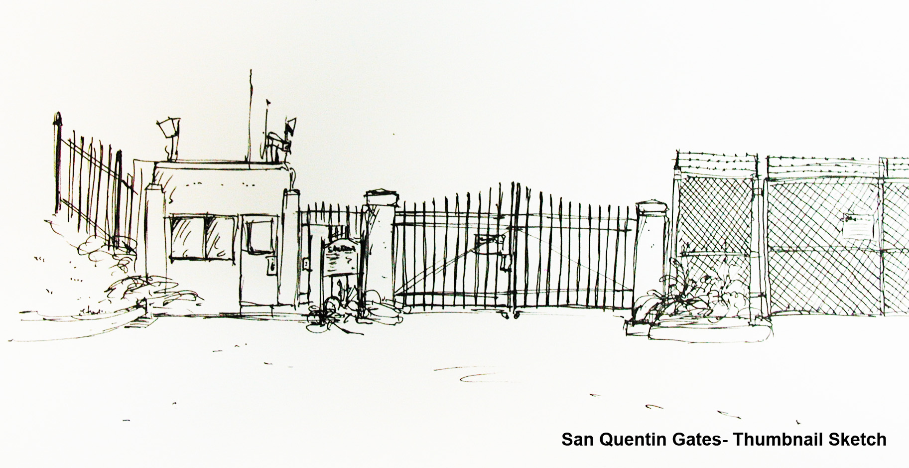 San Quentin Gates sketch.jpg