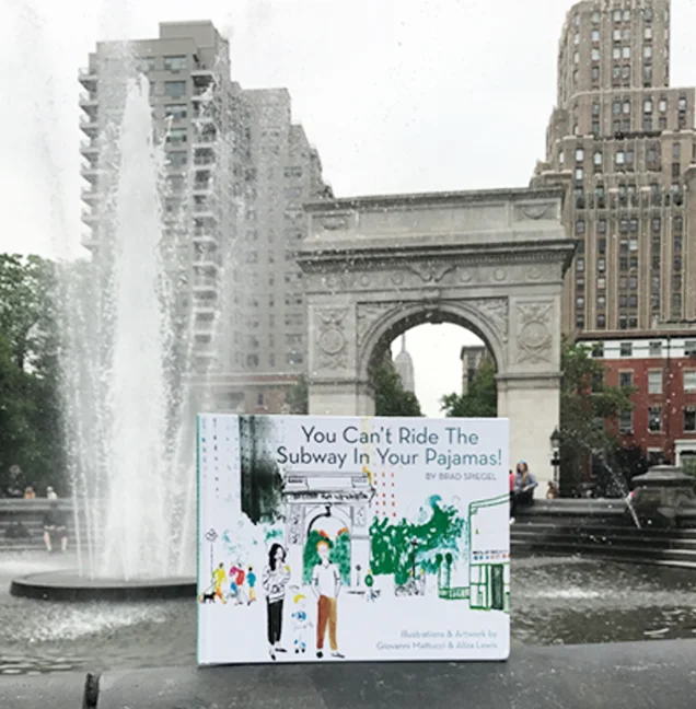 YOU CAN'T RIDE THE SUBWAY IN YOUR PAJAMAS!