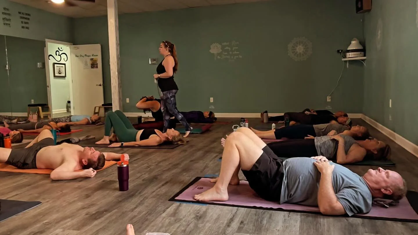 Happy International Yoga Day 2025 🧘🏼&zwj;♀️ 

Scenes from this years 108 Sun Salutations class to ring in yesterdays Summer Solstice and celebrate todays international day of yoga! 

So overwhelmingly proud of those yogi&rsquo;s who found themselve