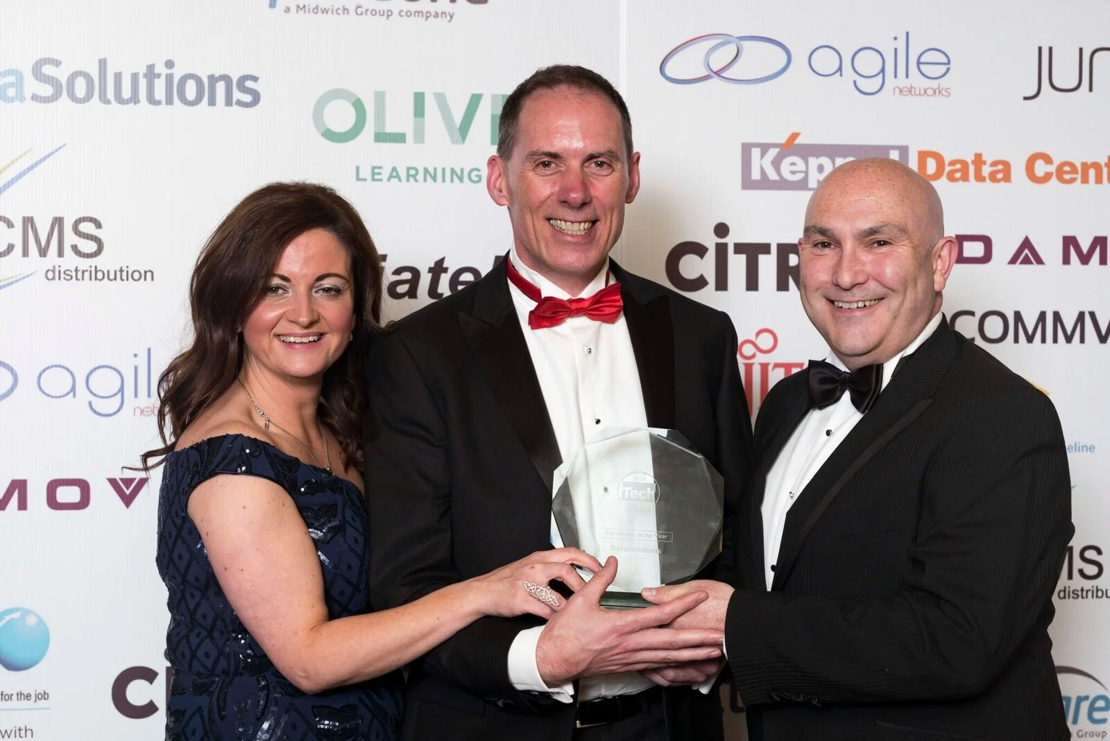Roberta McCrossan, Group Marketing Director and Francis O’Haire, Group Technology Director, DataSolutions