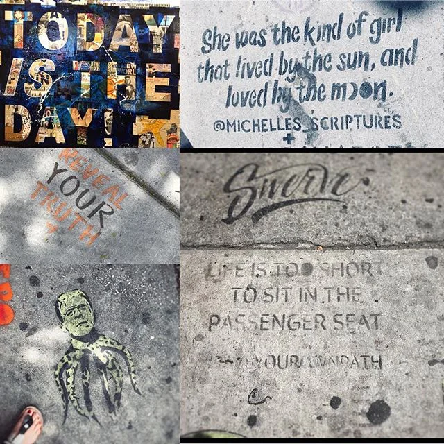 A few pieces of street art in Miami