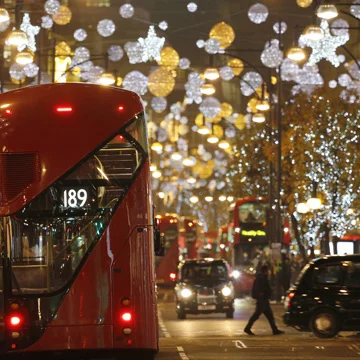 OXFORD STREET HAS TURNED ON THE LIGHTS